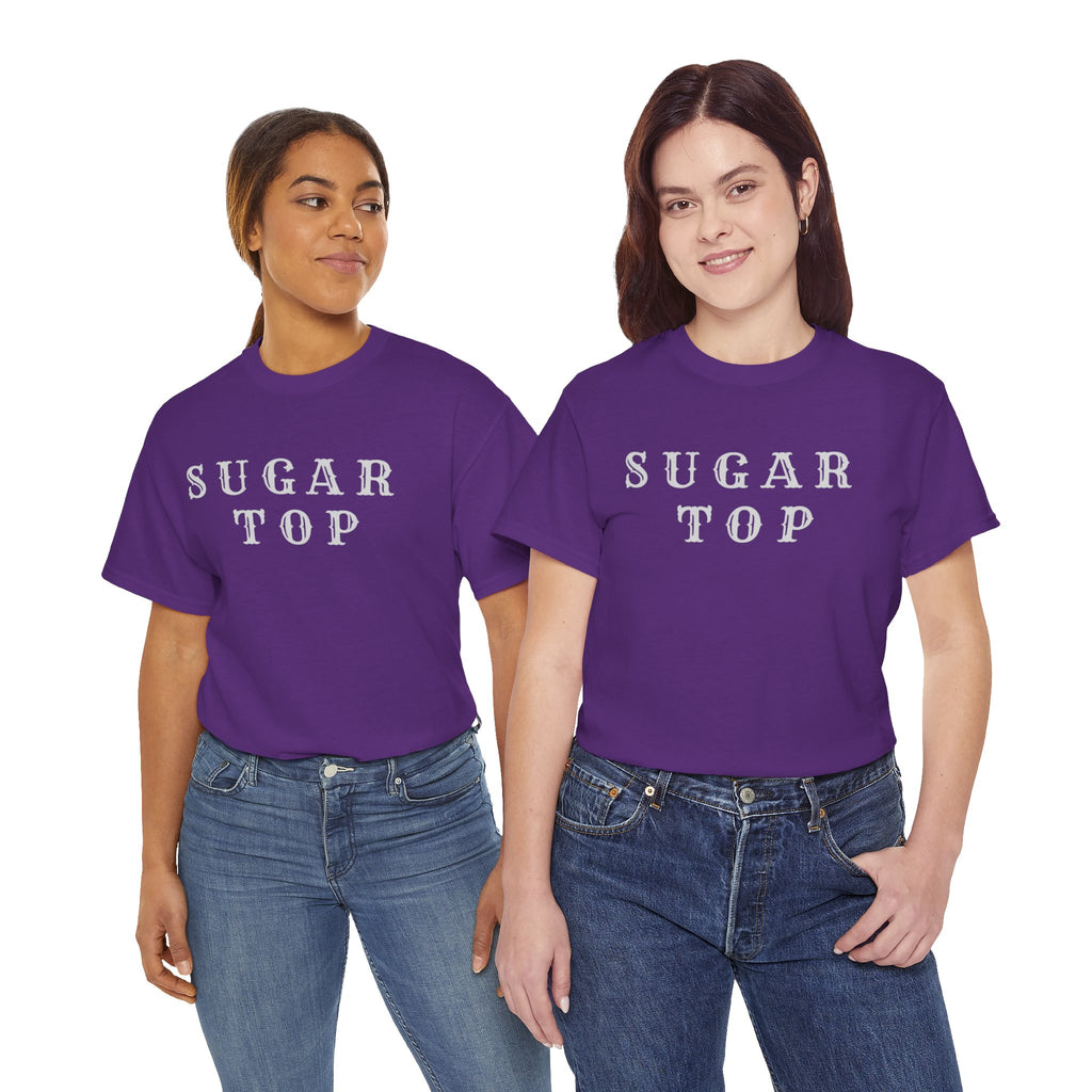 Sugar Top T-Shirt — Retro Western Lettering Tee