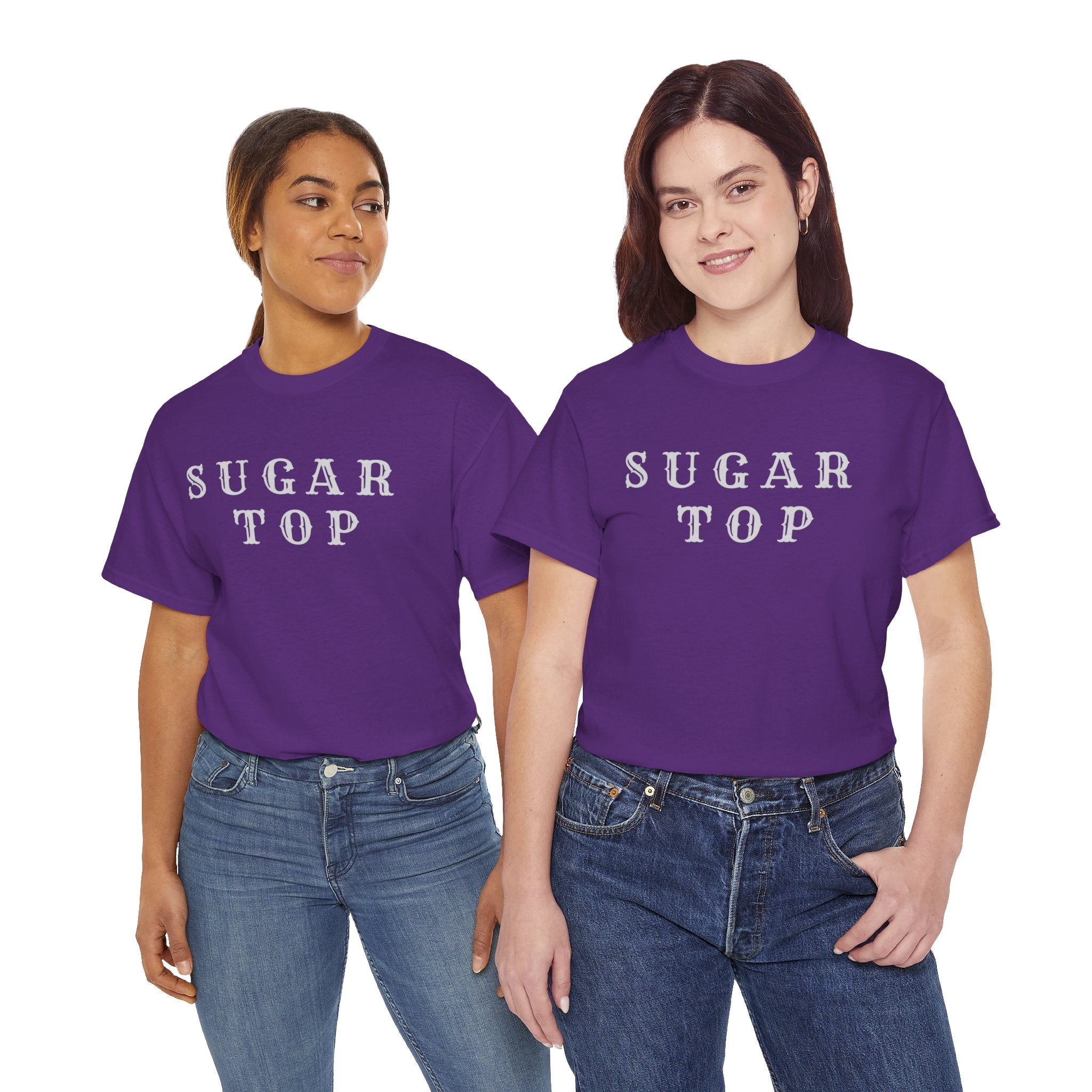 Sugar Top T-Shirt — Retro Western Lettering Tee