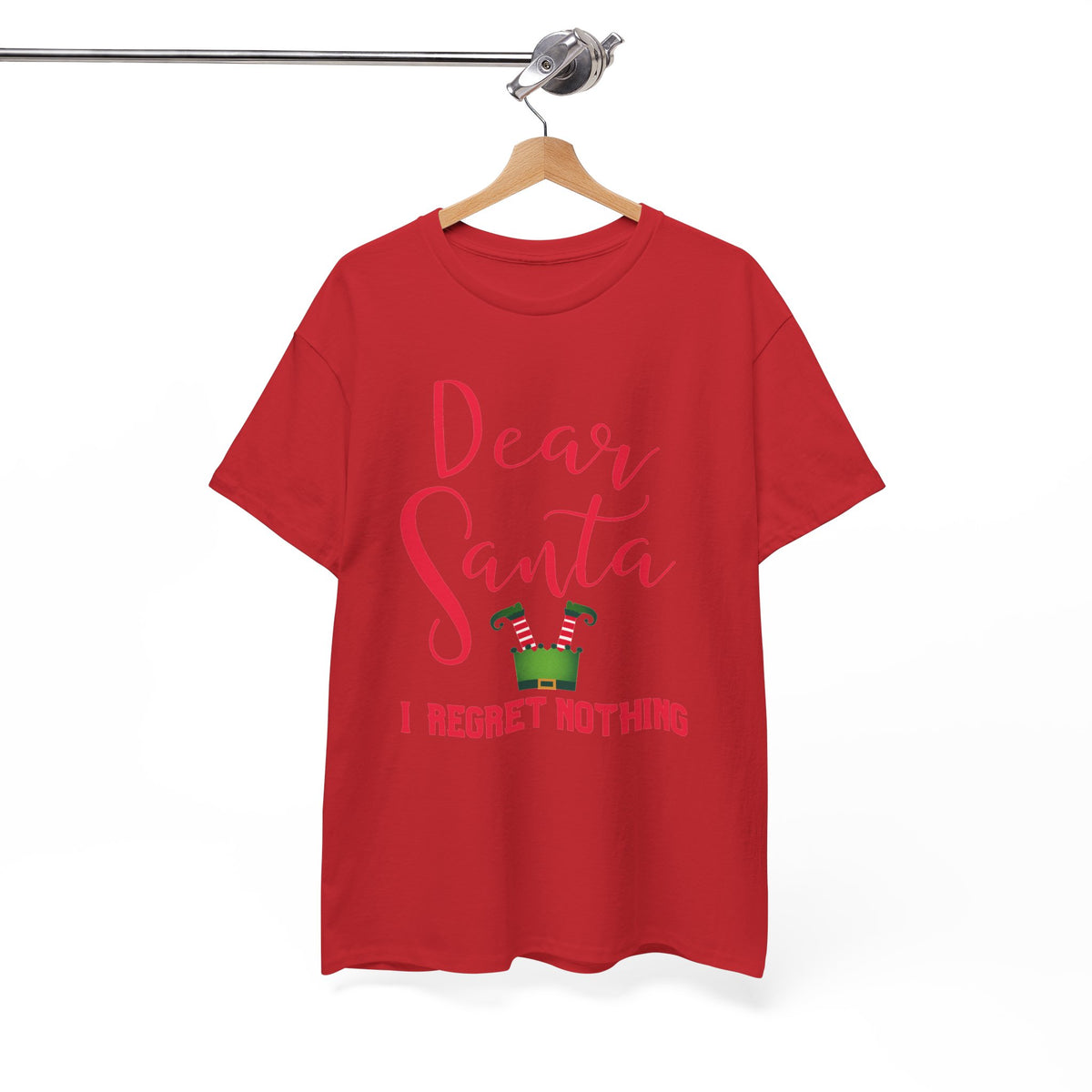 Dear Santa I Regret Nothing Christmas T-Shirt