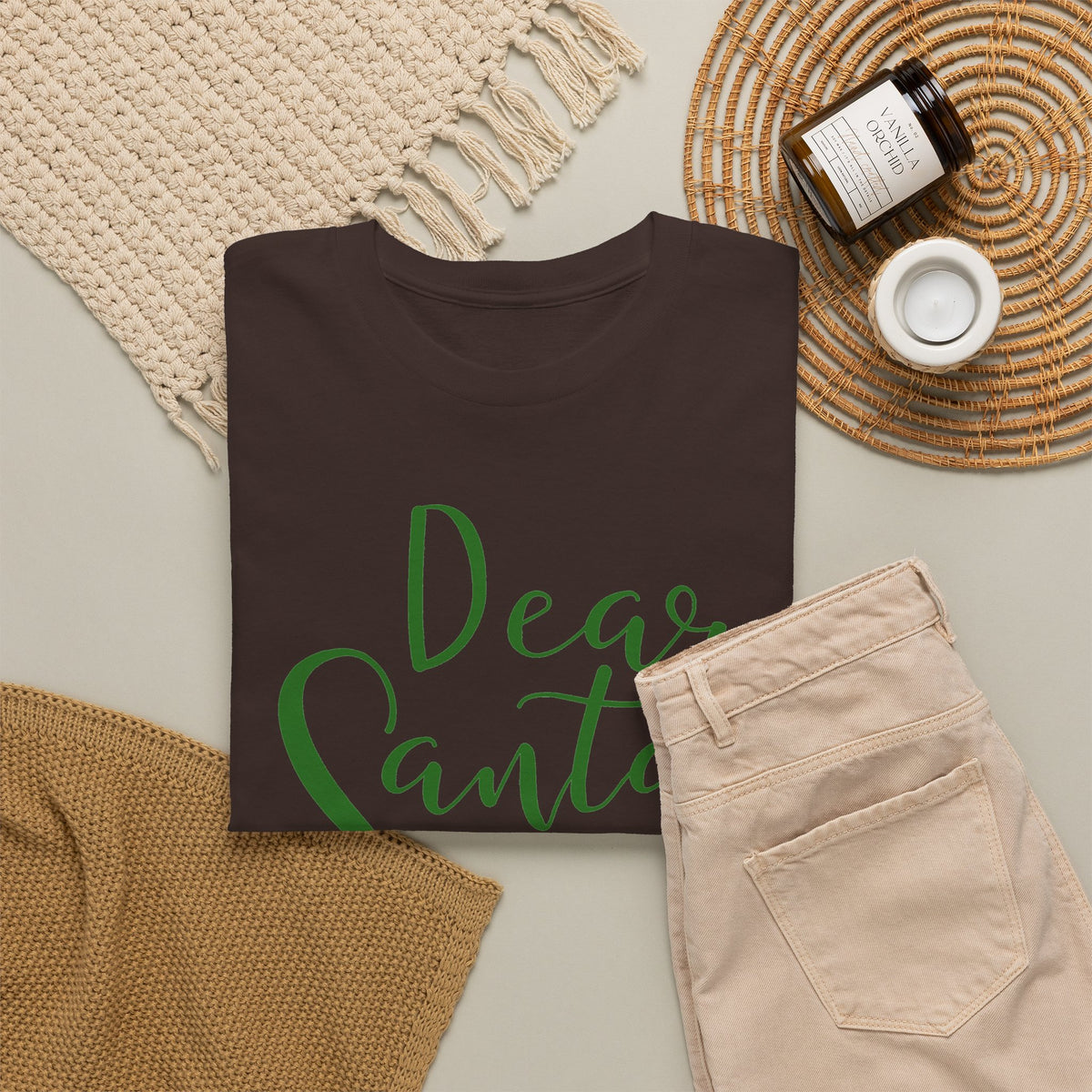 Dear Santa The Family Group Chat Lied Christmas Tee