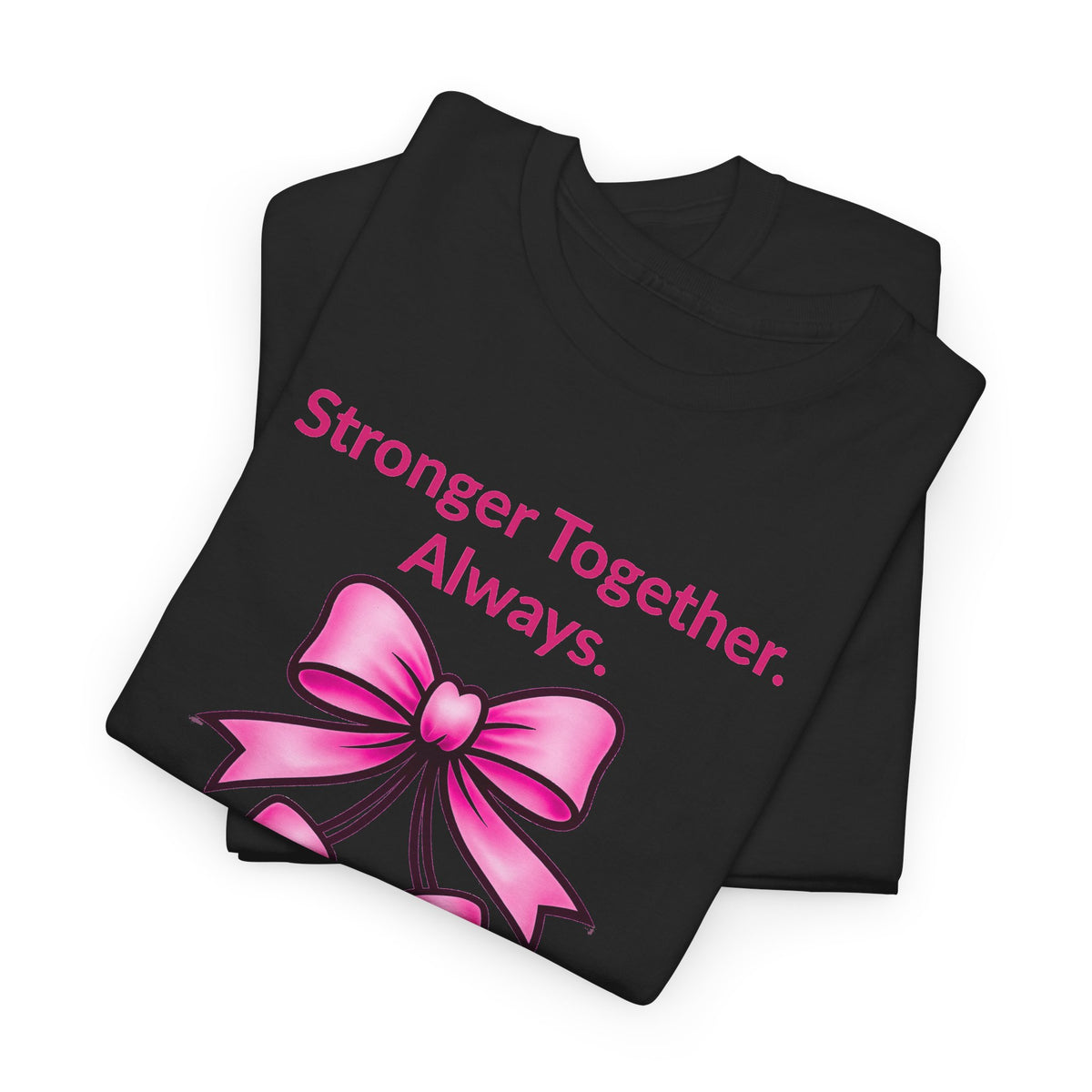 T-Shirt — "Tough Tittie Committee" Breast Cancer Support Tee (Stronger Together)
