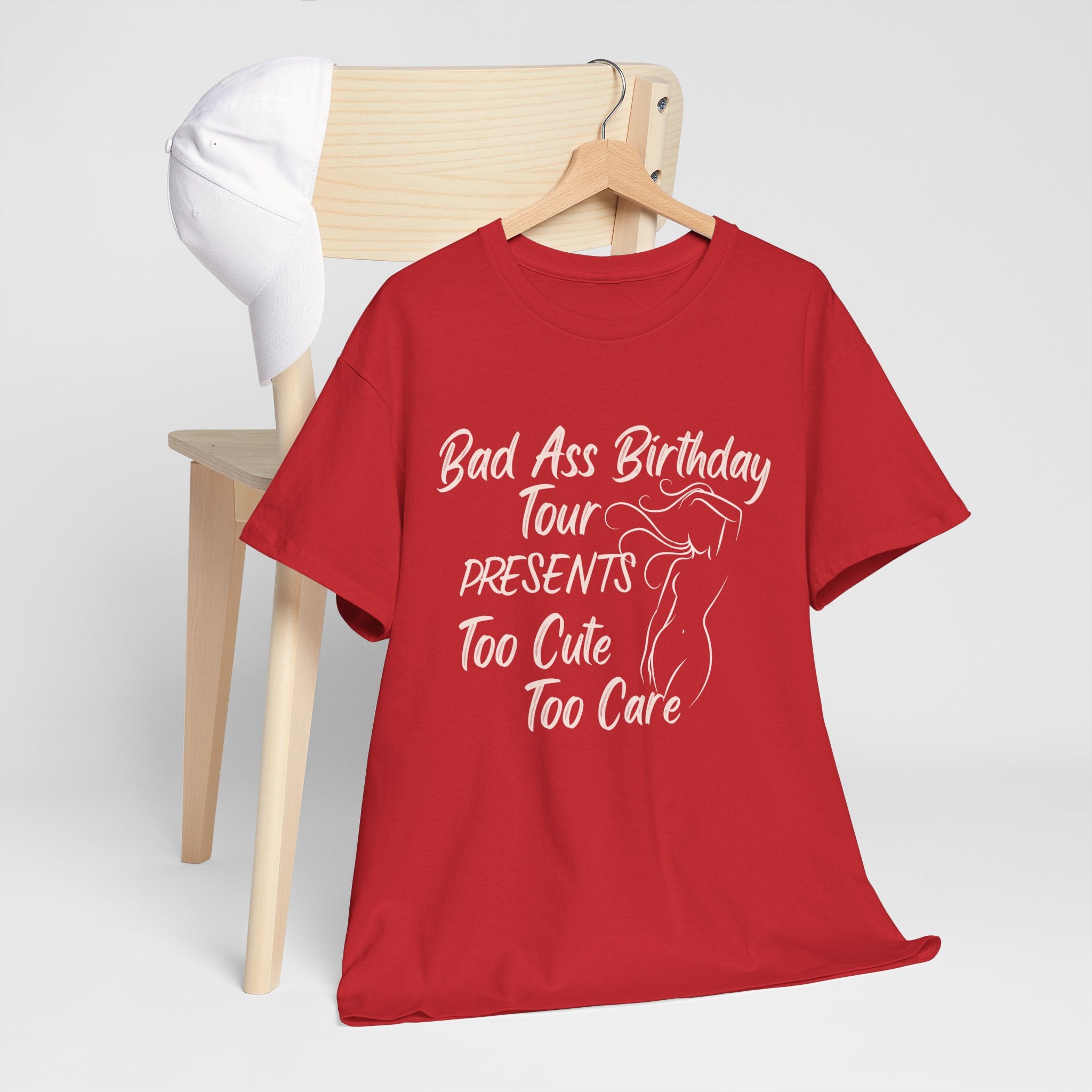 Birthday Tee — 'bad ass birthday tour' Graphic Shirt