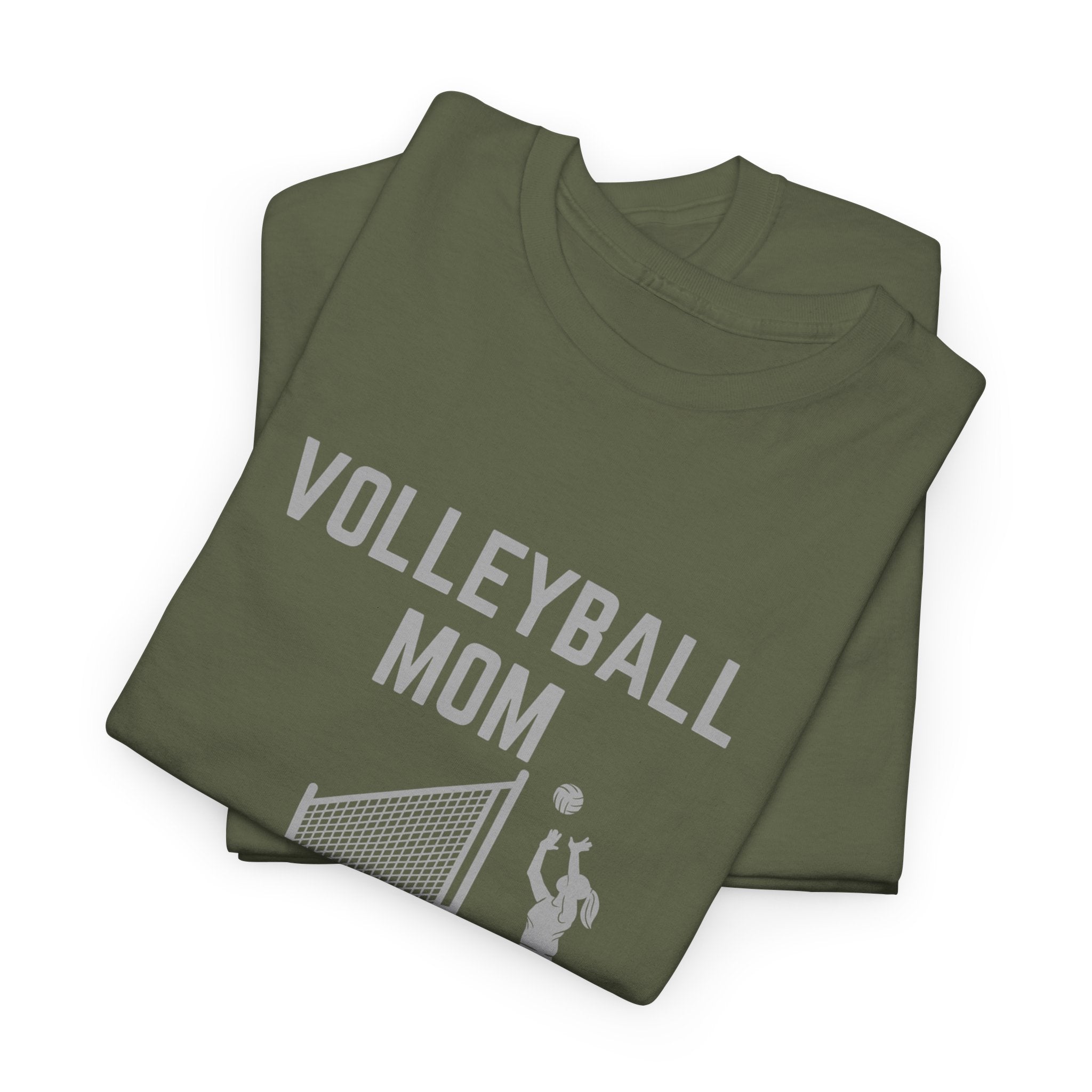 Volleyball Mom T-Shirt — Graphic Volleyball Mom Tee for Game Day
