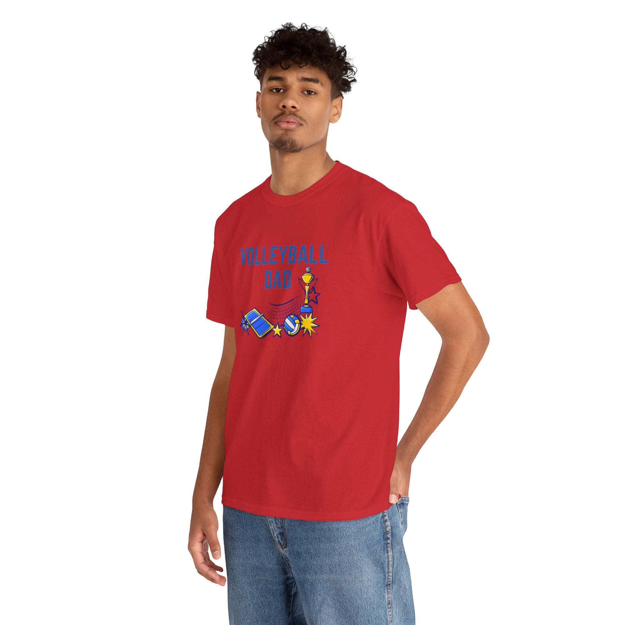 Volleyball Dad T‑Shirt — Proud Volleyball Coach/Parent Tee