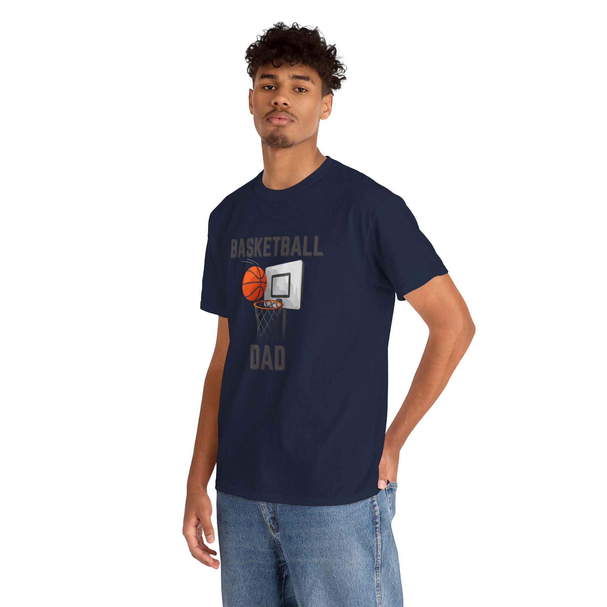 Basketball Dad T-Shirt — Dad Gift, Basketball Coach & Game Day Tee