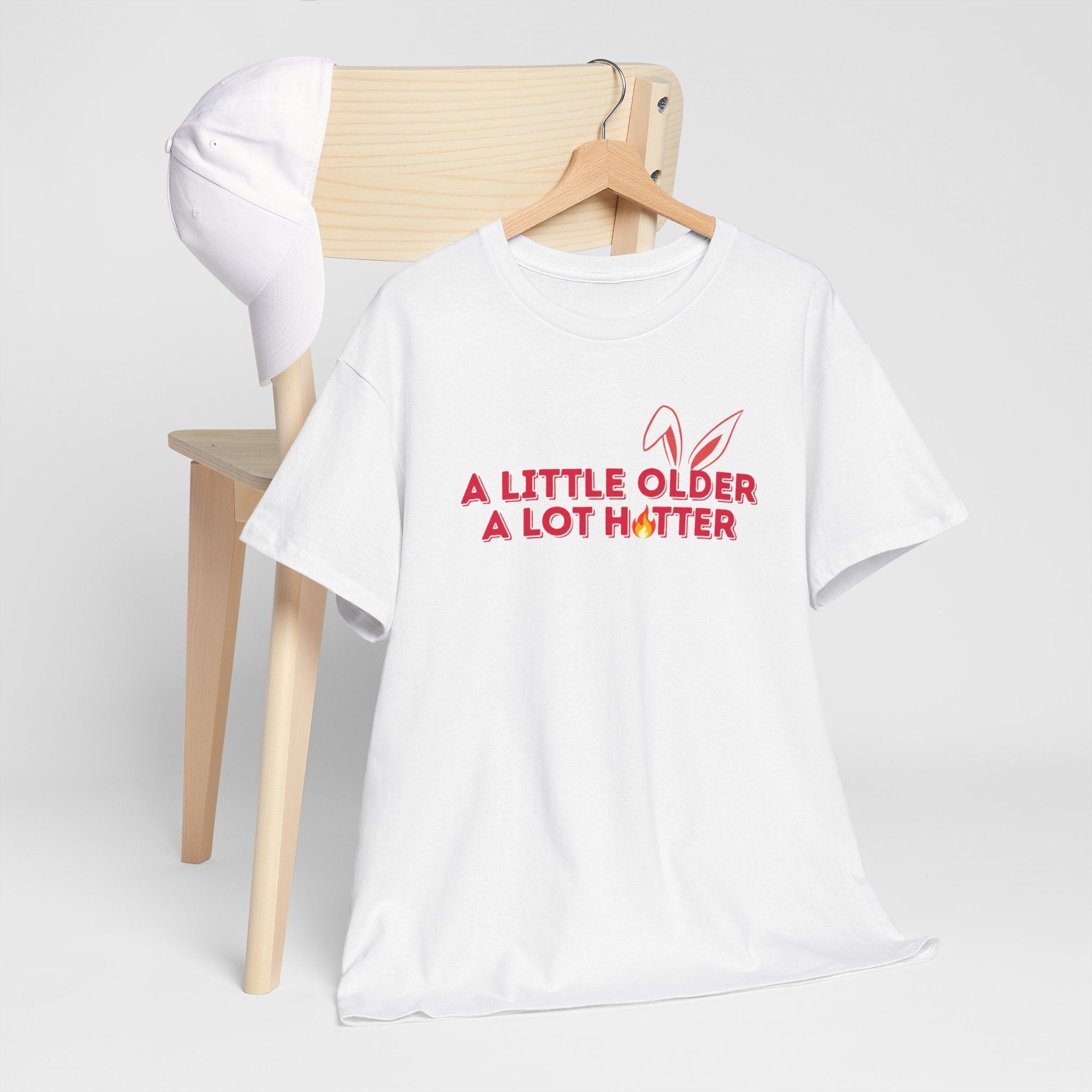 Getting Older & Still Hot T-Shirt — Funny Aging Tee