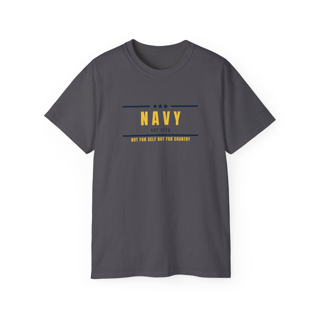 Navy Est. 1775 Military Graphic Tee — Veteran & Navy Support Shirt