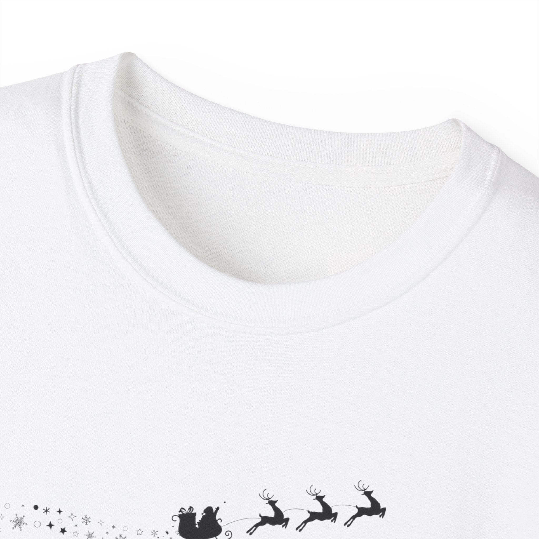 Dear Santa Pajamas Are an Outfit Unisex Tee, Fun Holiday Shirt, Christmas Gift, Funny Tee, Cozy Casual Wear