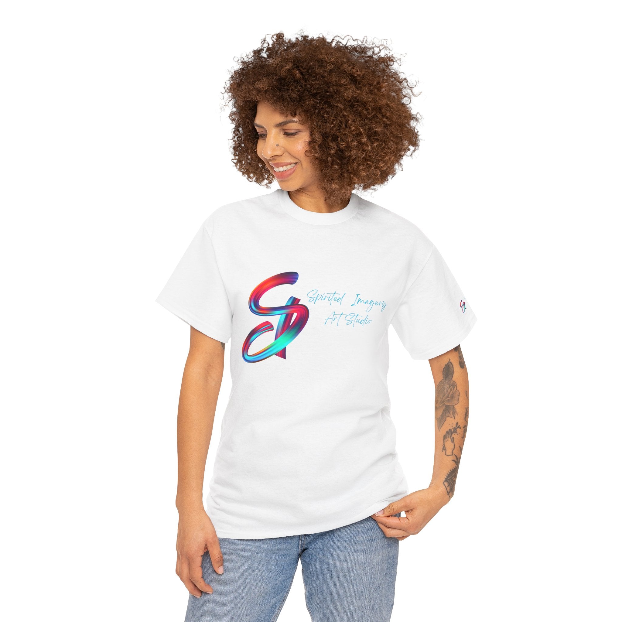 Spirited Imagery Logo Tee — Branded Graphic Cotton T-Shirt