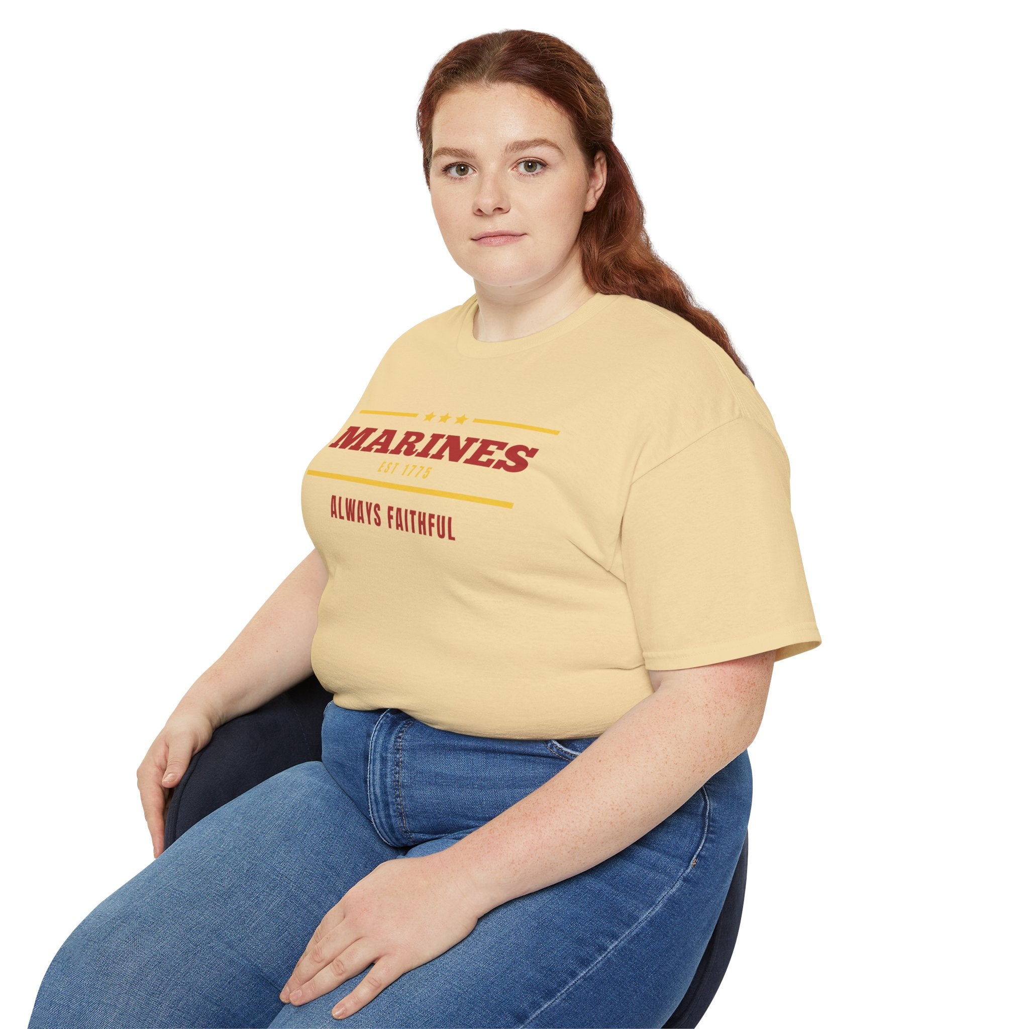 Marines "Always Faithful" Cotton Tee