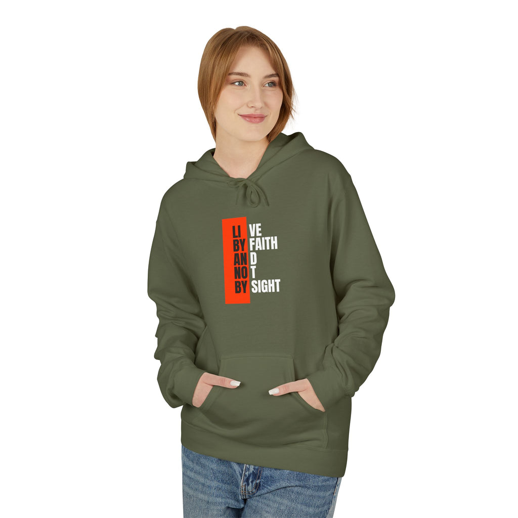 Faith Over Sight Hoodie — "By Faith Not By Sight" Graphic Hoodie