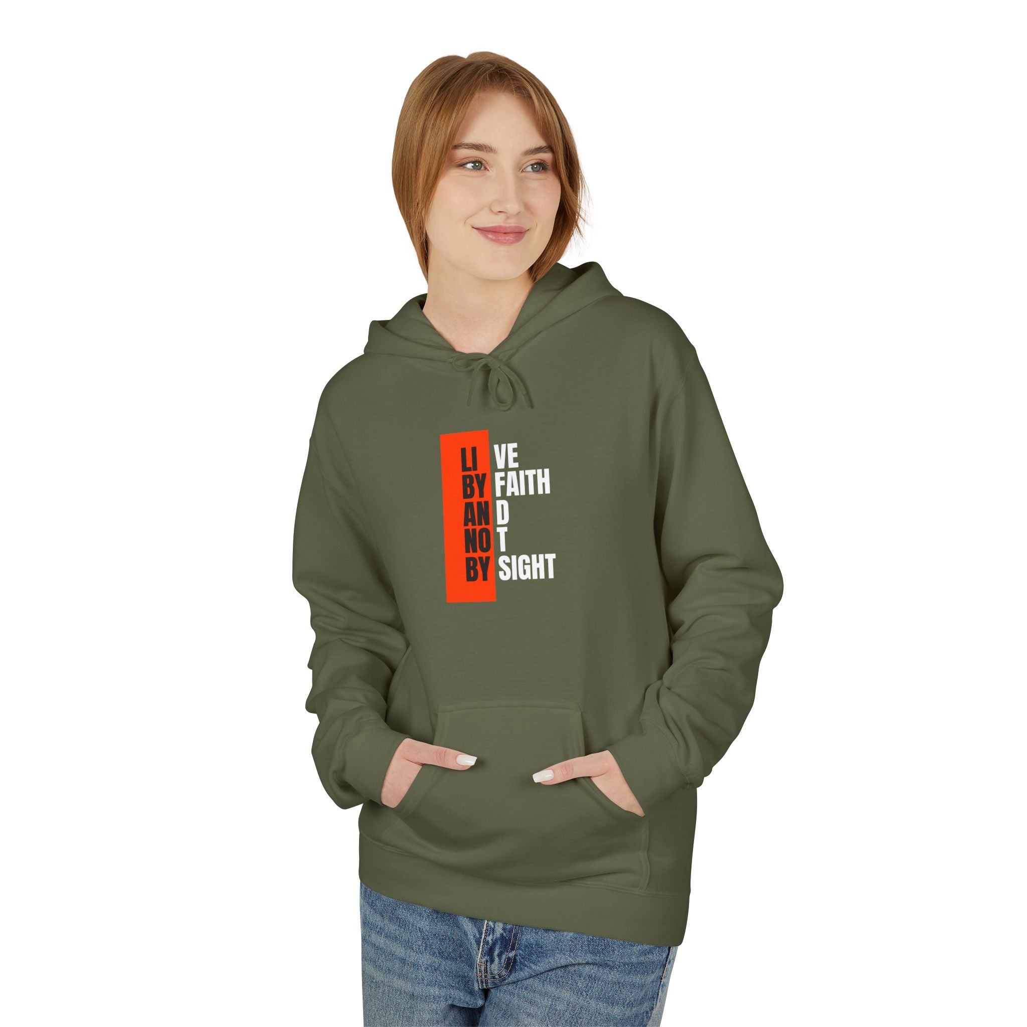 Faith Over Sight Hoodie — "By Faith Not By Sight" Graphic Hoodie