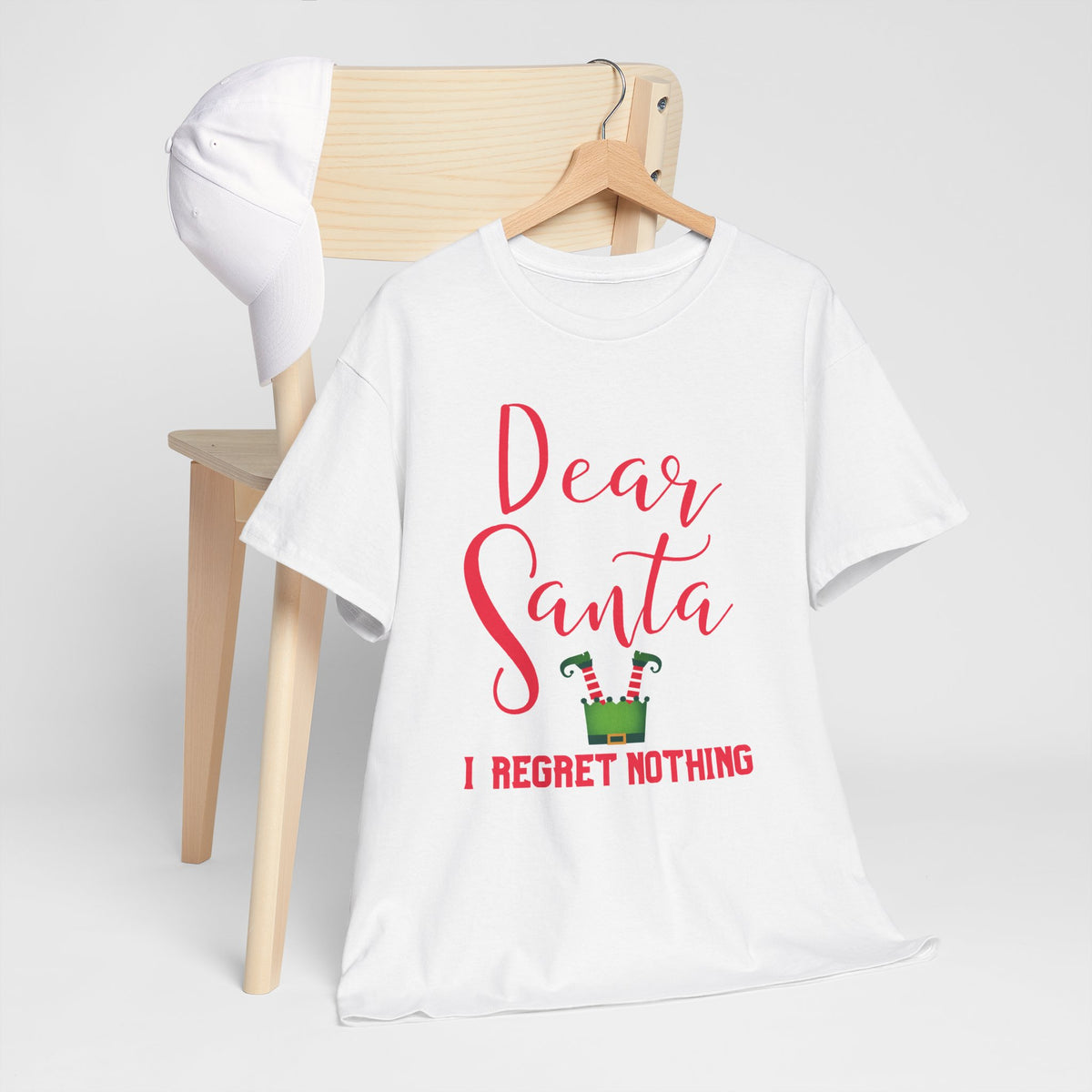 Dear Santa I Regret Nothing Christmas T-Shirt
