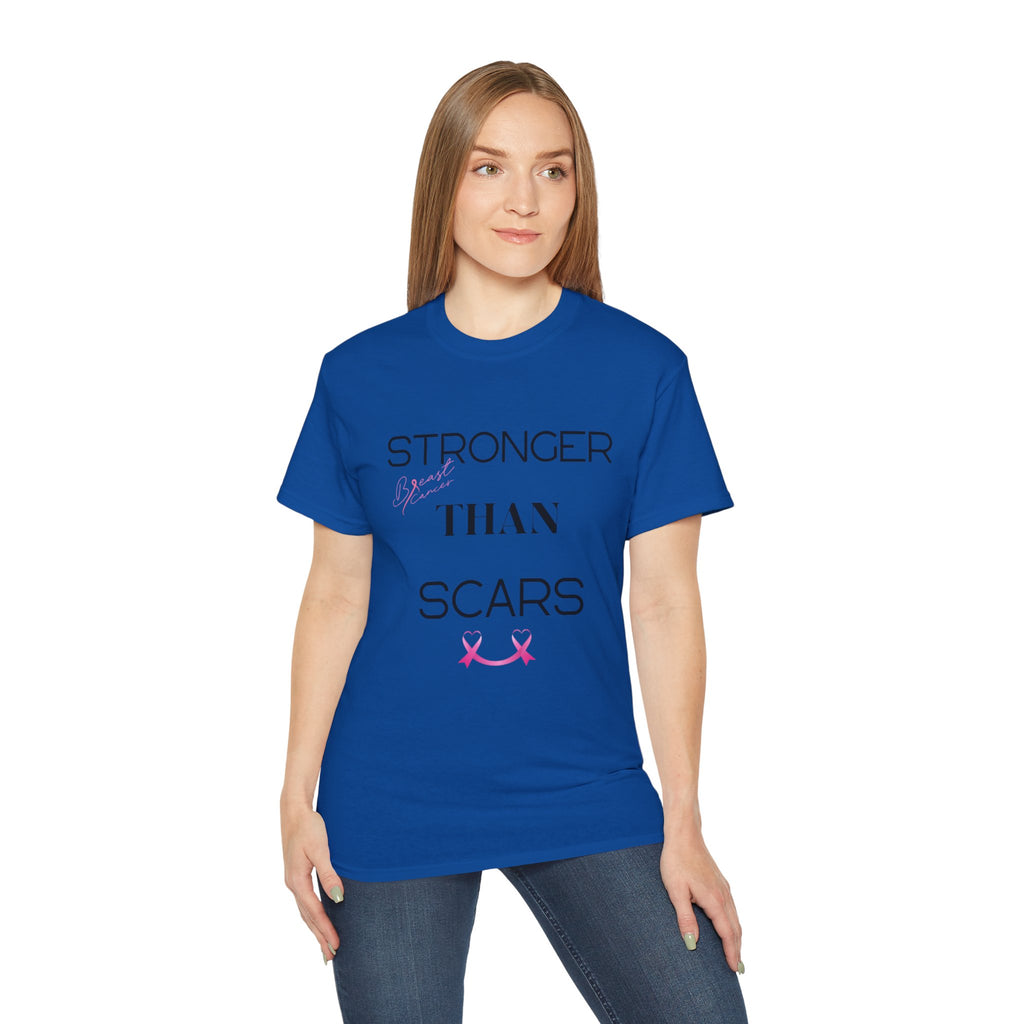 Stronger Than Scars Tee — Inspirational Recovery T‑Shirt