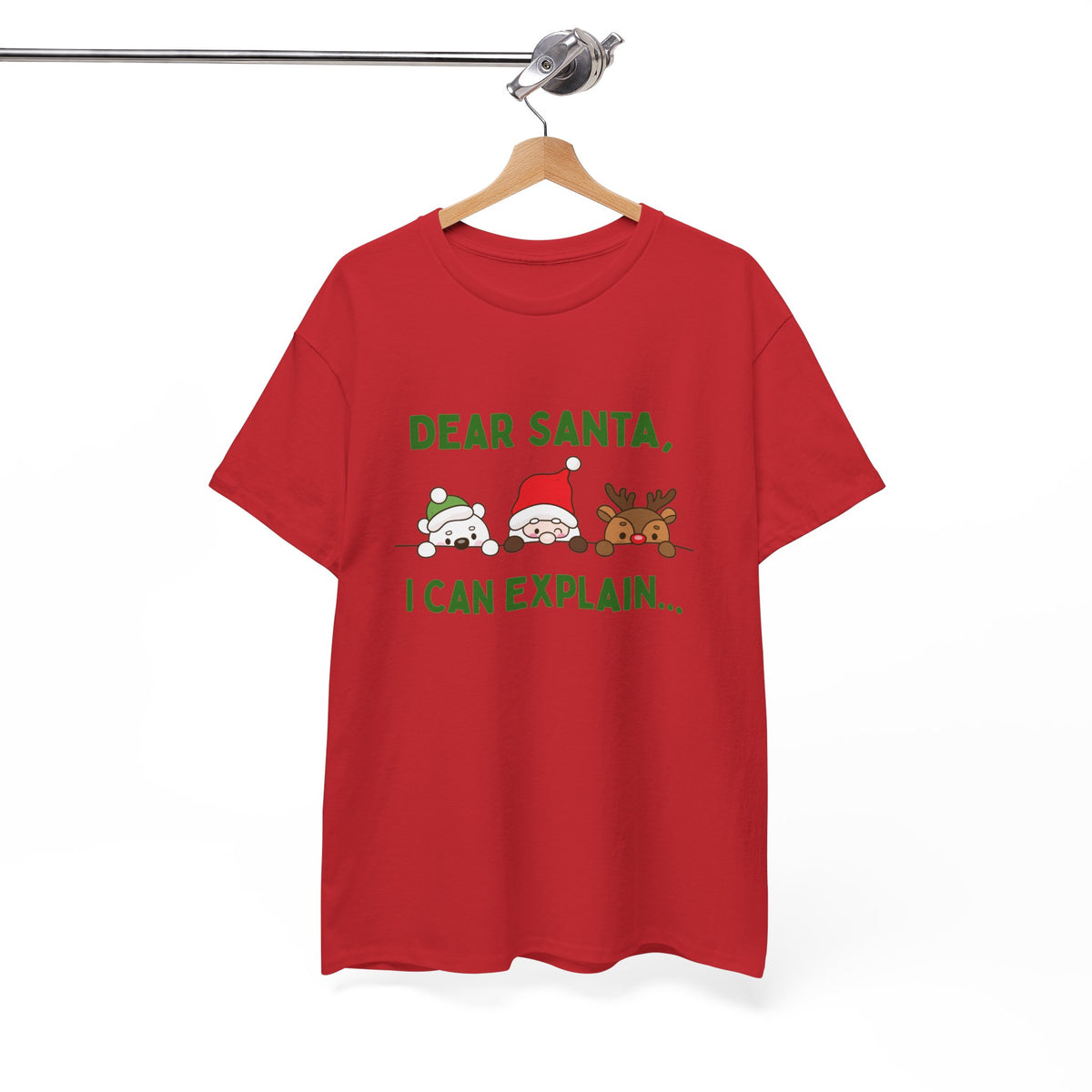 Dear Santa I Can Explain Christmas T-Shirt