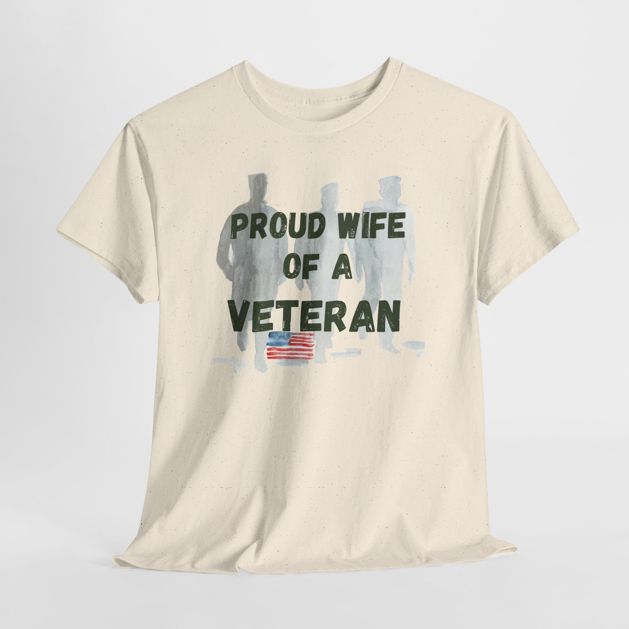 Veteran Wife T-Shirt — Proud Military Spouse Tee