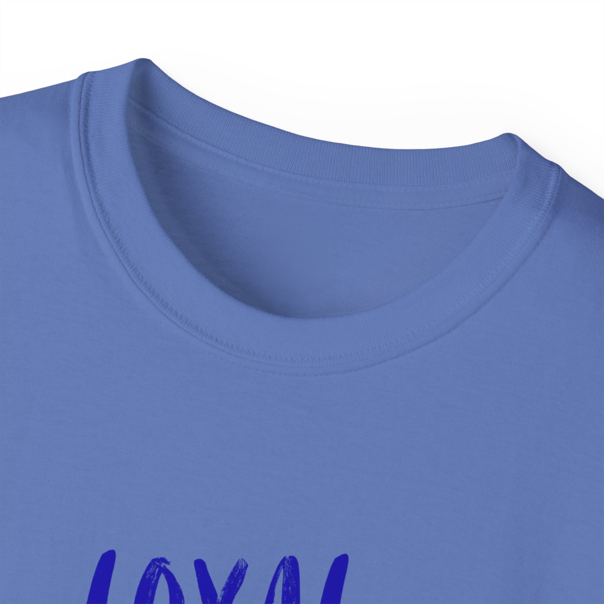 T-Shirt — "Loyal, Lazy, Livin' My Best Life" Colorful Script