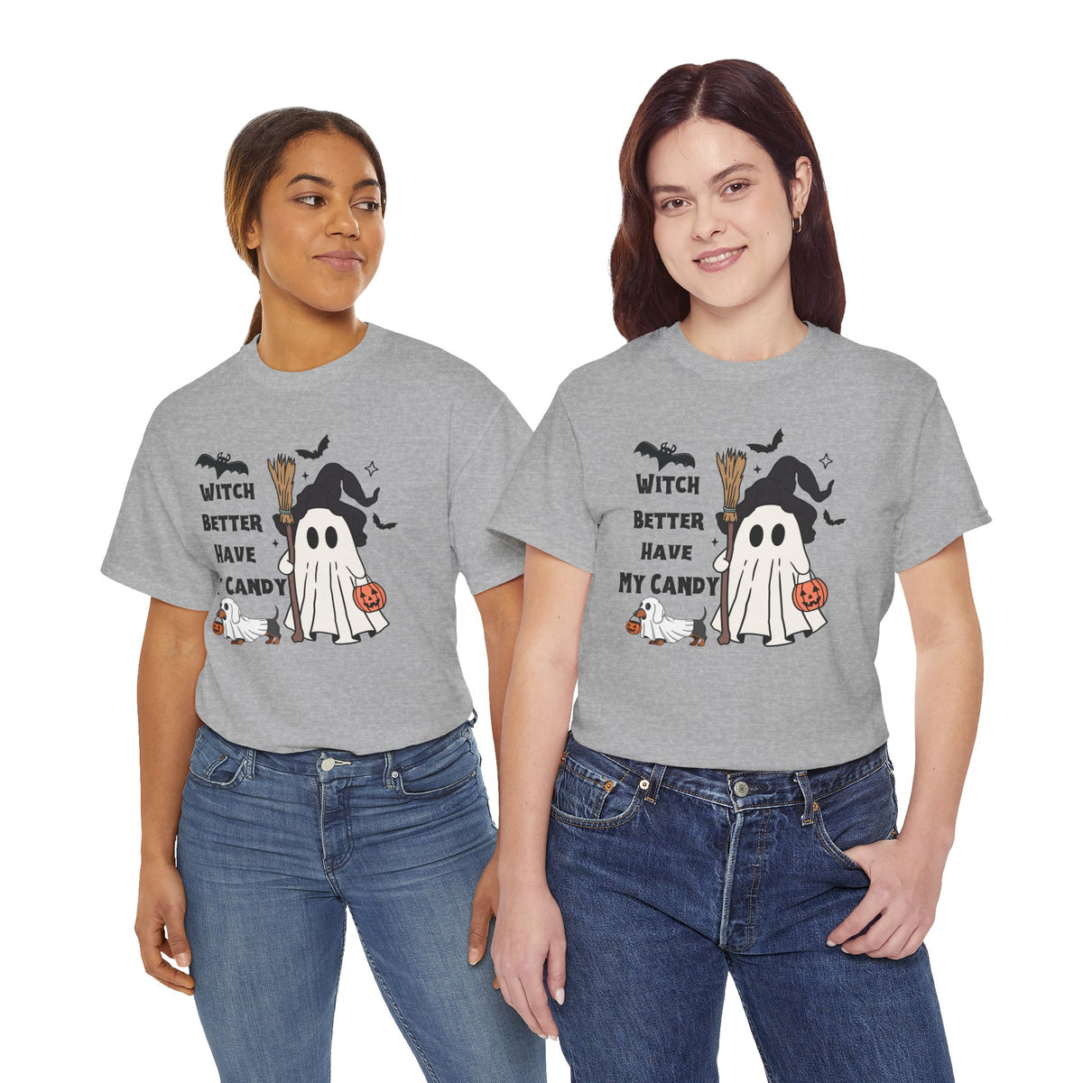 Witch Better Have My Candy Unisex Heavy Cotton Tee
