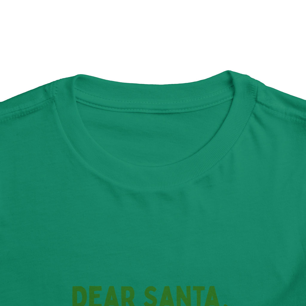 Dear Santa I Can Explain Toddler Christmas Tee