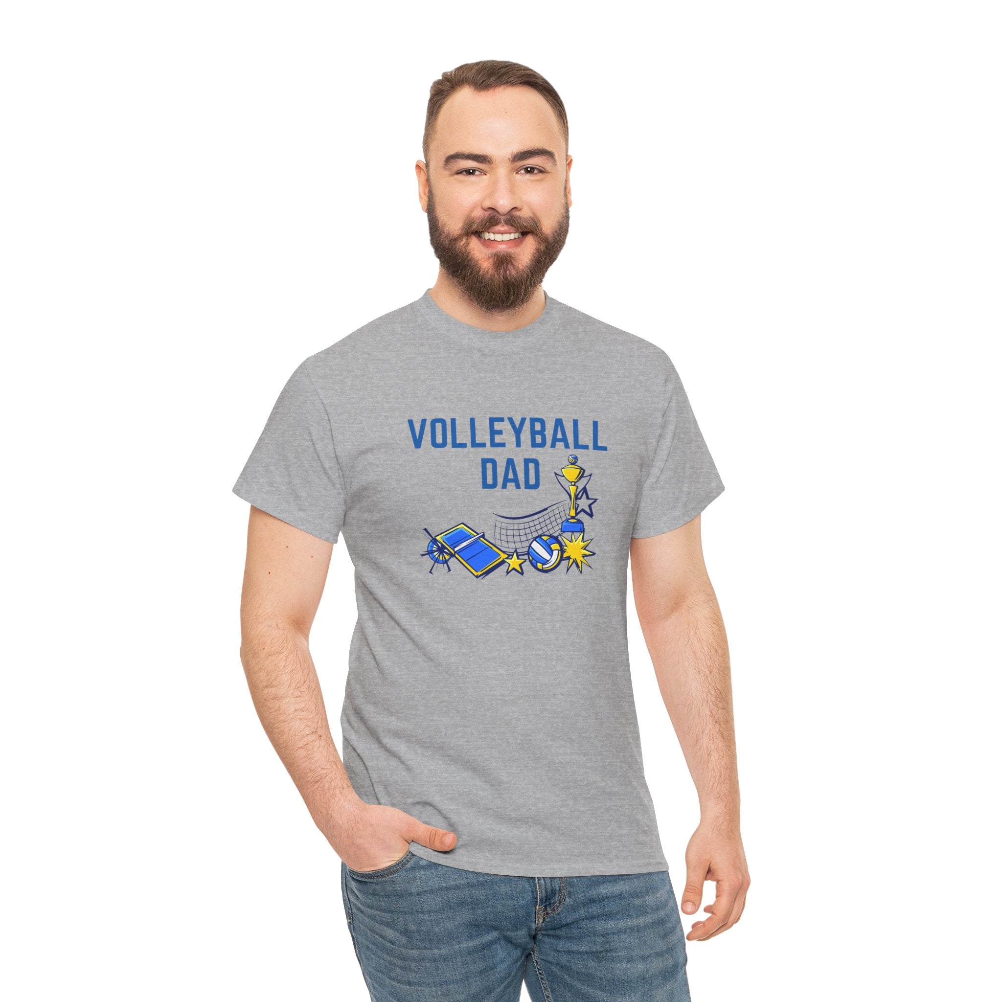 Volleyball Dad T‑Shirt — Proud Volleyball Coach/Parent Tee