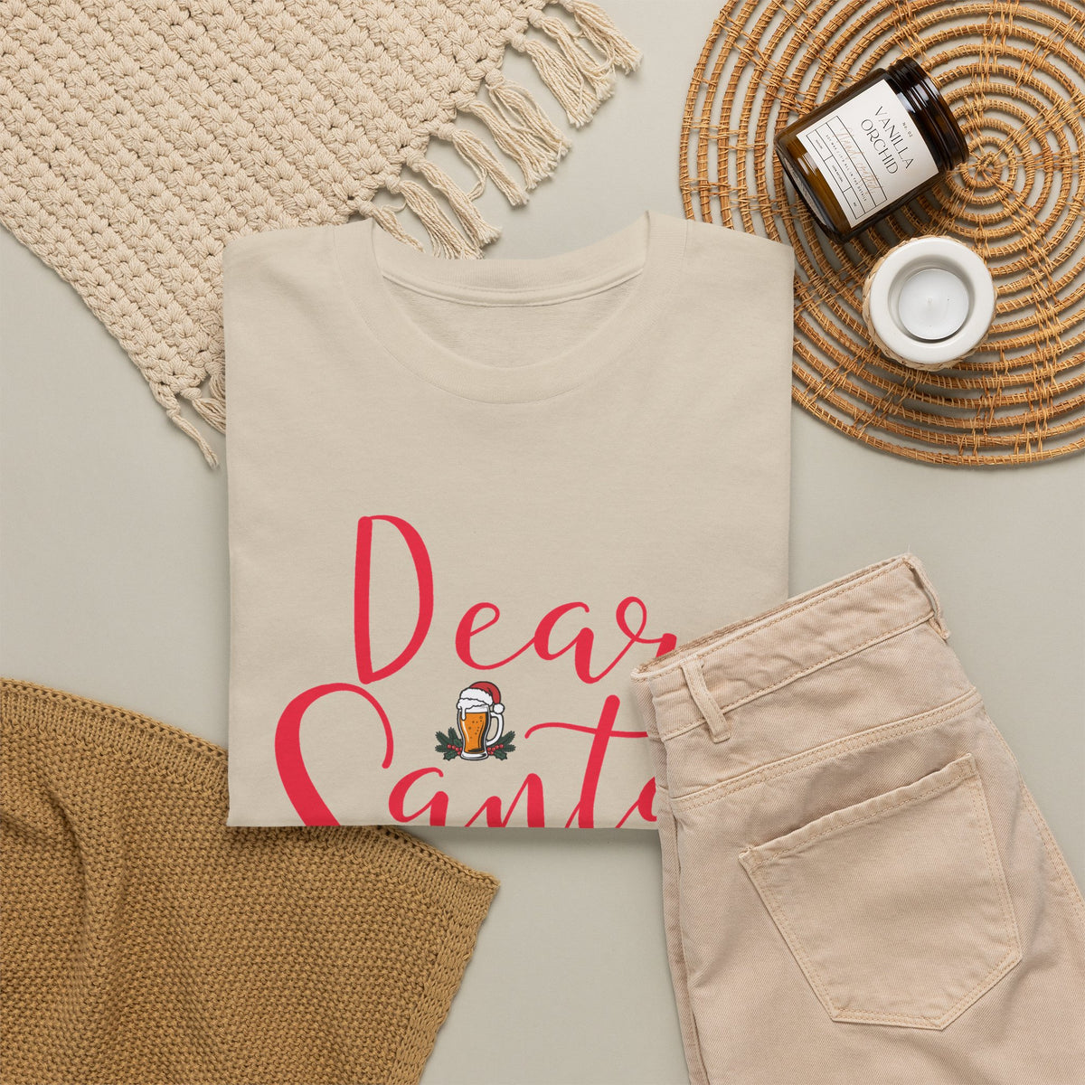 Dear Santa Beer Is the Perfect Stocking Stuffer Christmas T-Shirt