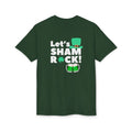 Let's Shamrock! St. Patrick's Day T-Shirt — Green Leprechaun Hat & Beer Mug Design