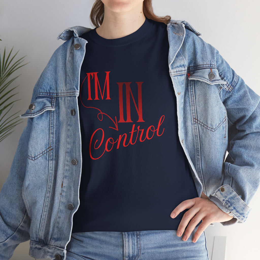 I'm in control Unisex Heavy Cotton Tee