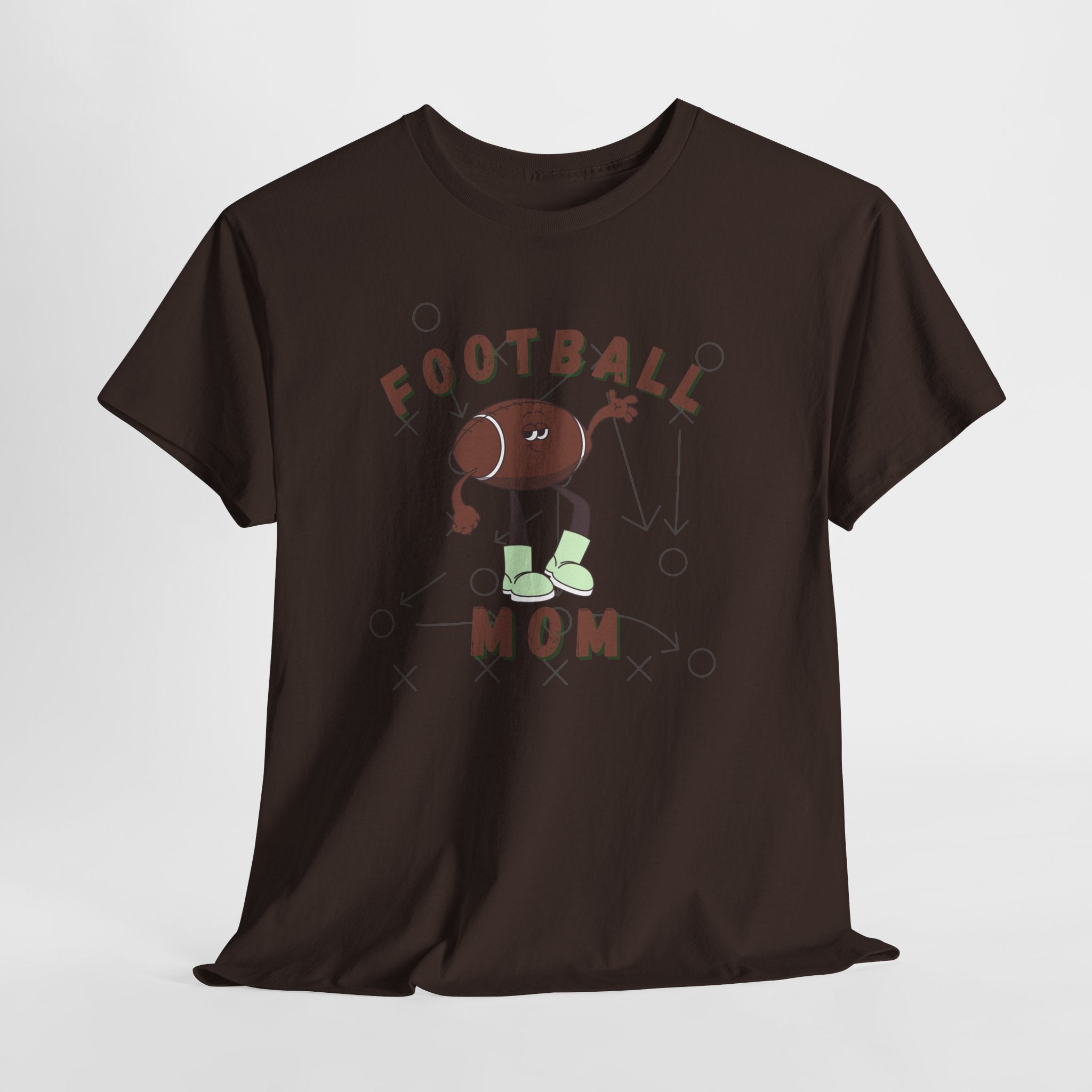 Football Mom graphic Unisex Heavy Cotton Tee