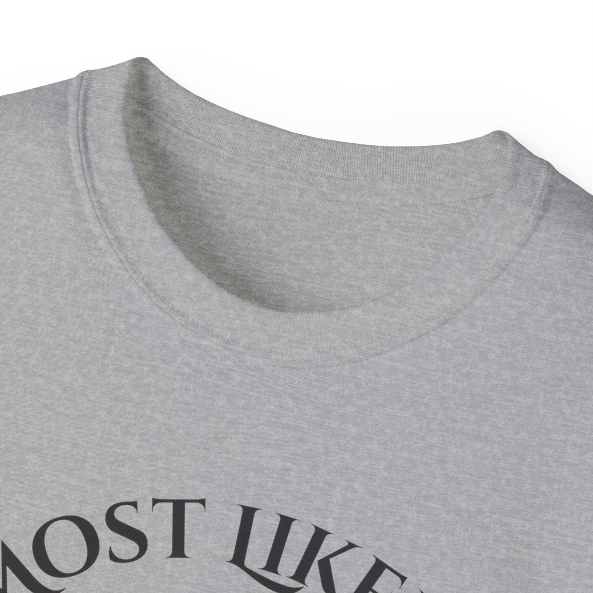 Mostly Likely to ask who made the...Holiday Humor Tee, Funny Christmas Tshirt, Potato Salad Party Shirt, Unisex Cotton Tee, Gift for Family Gatherings