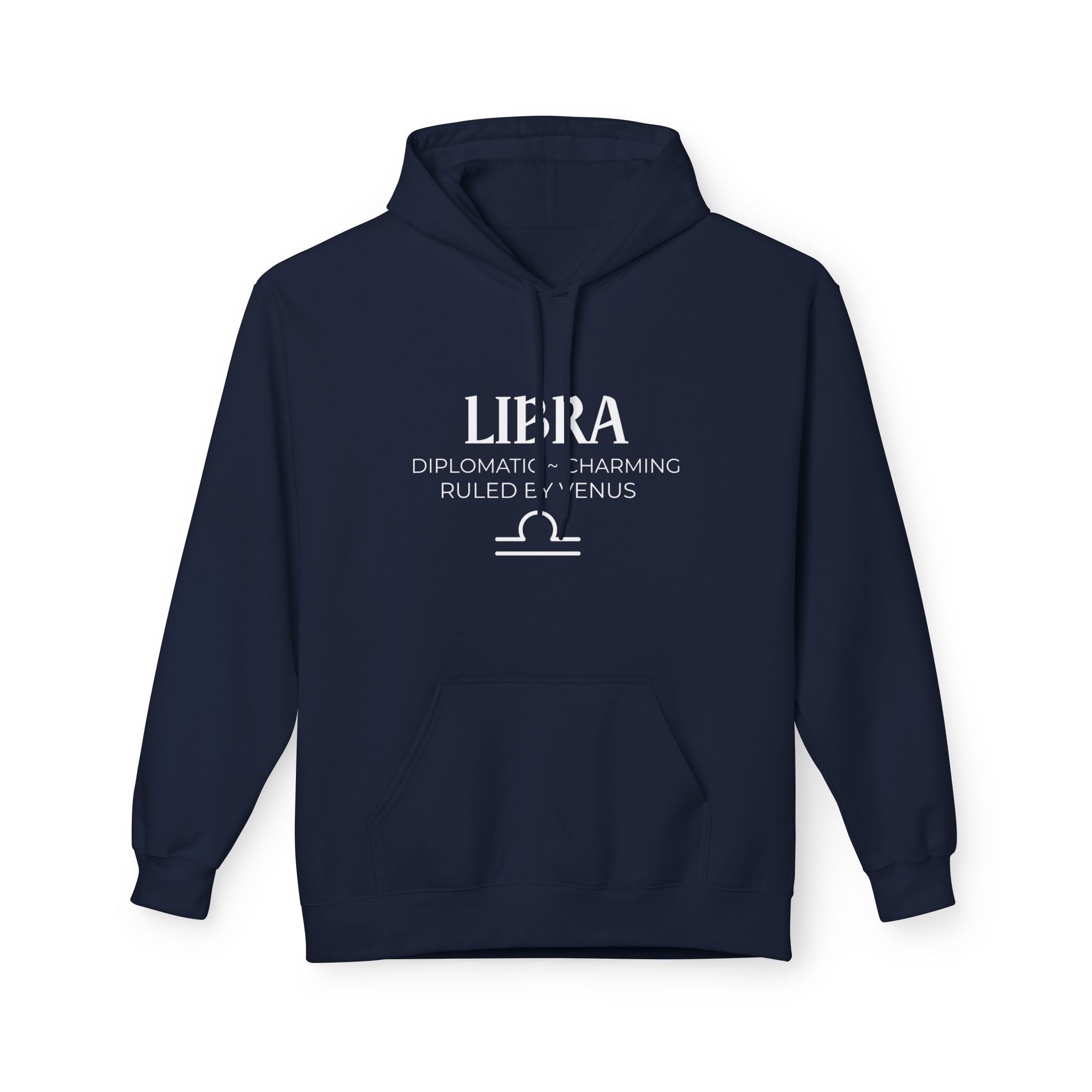 Libra Cozy Midweight Fleece for Astrology Lovers