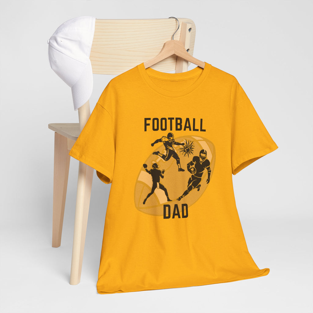 Football Dad T-Shirt – Proud Sideline Tee for Dad