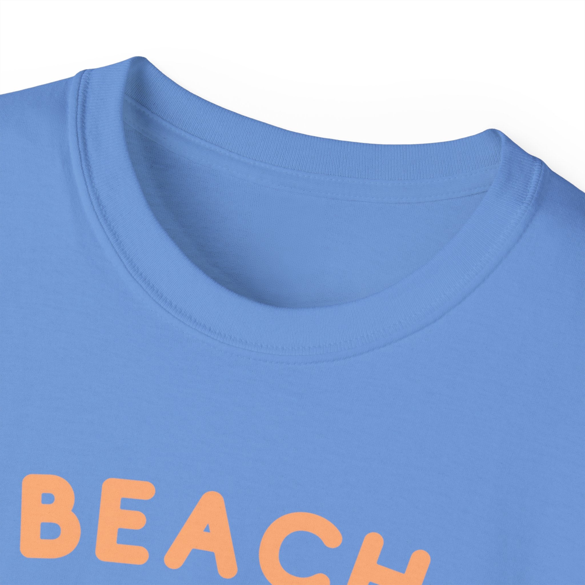 Beach Please It's a Girl's Trip Tee — Tropical Palm Sunset Vacation Shirt