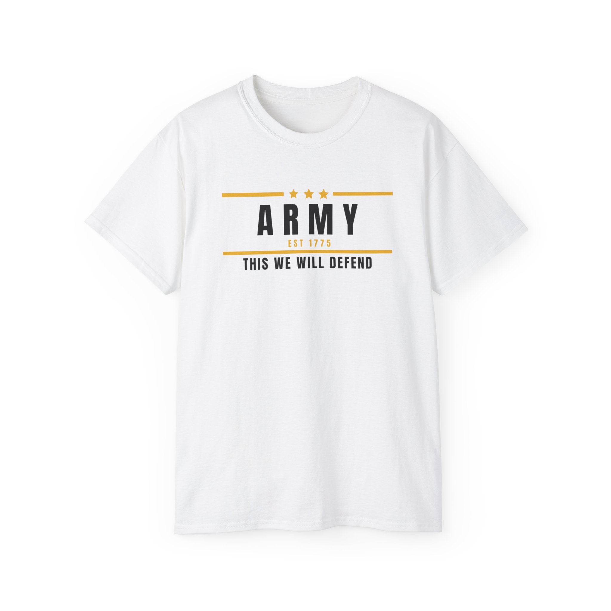 Army This We Will Defend Tee — Patriotic Military Cotton T-Shirt