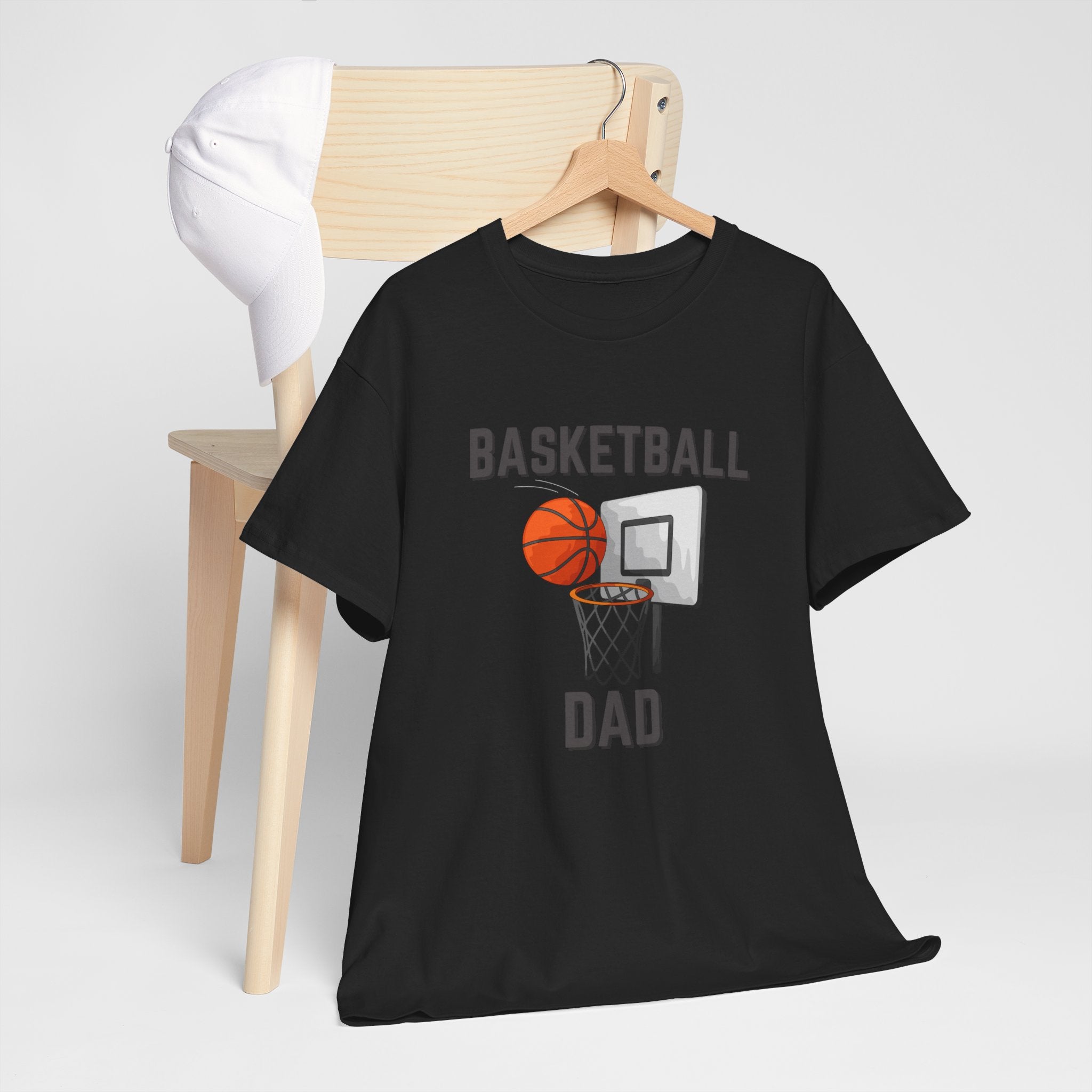 Basketball Dad T-Shirt — Dad Gift, Basketball Coach & Game Day Tee