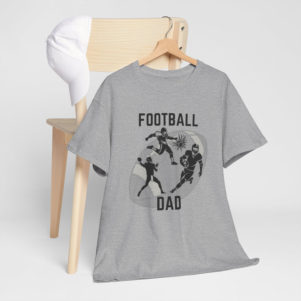 Football Dad T-Shirt – Proud Sideline Tee for Dad
