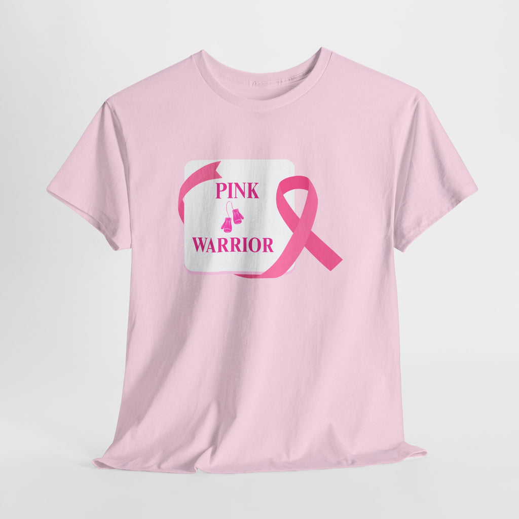 Breast Cancer Awareness Tee – Pink Warrior Ribbon T-Shirt