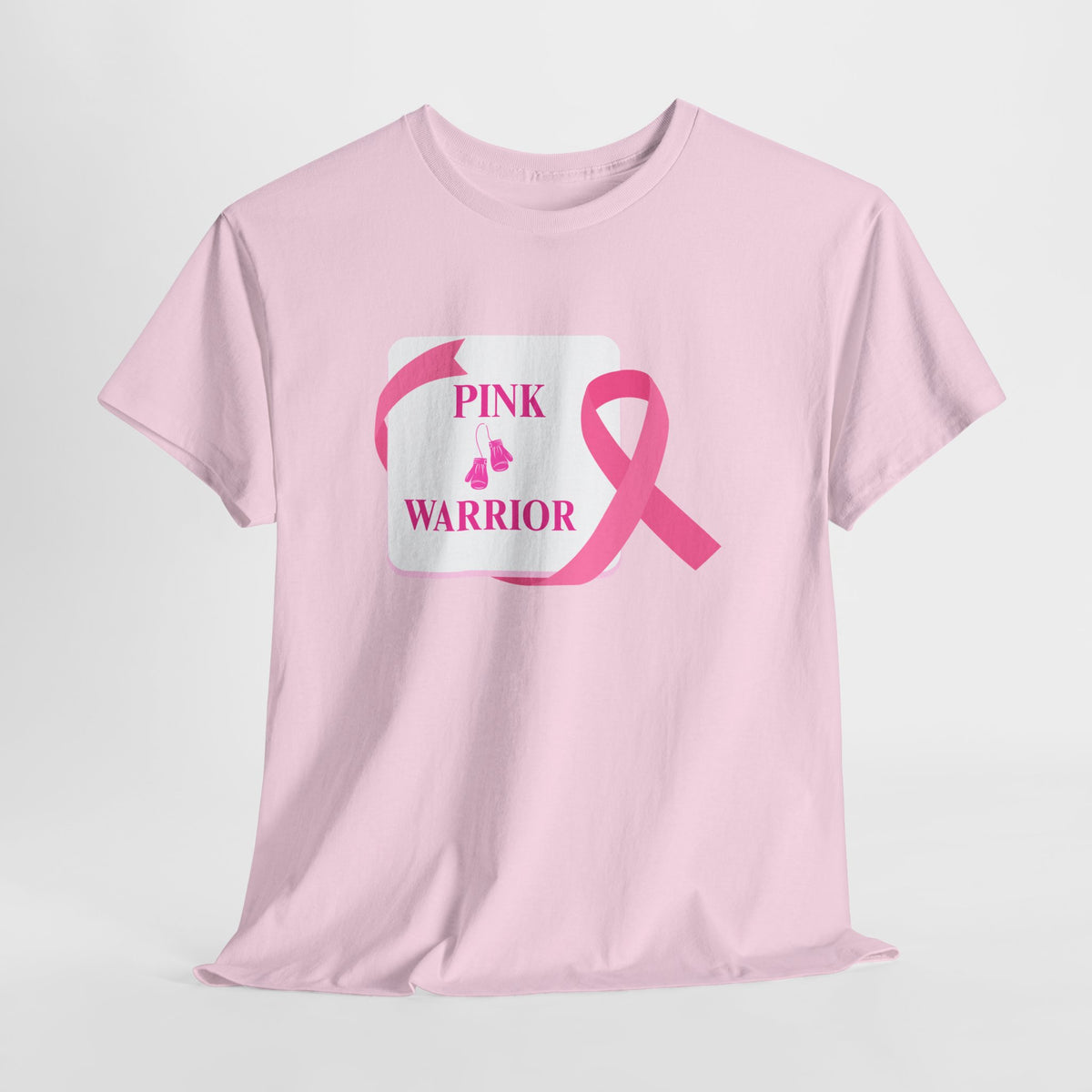 Breast Cancer Awareness Tee – Pink Warrior Ribbon T-Shirt