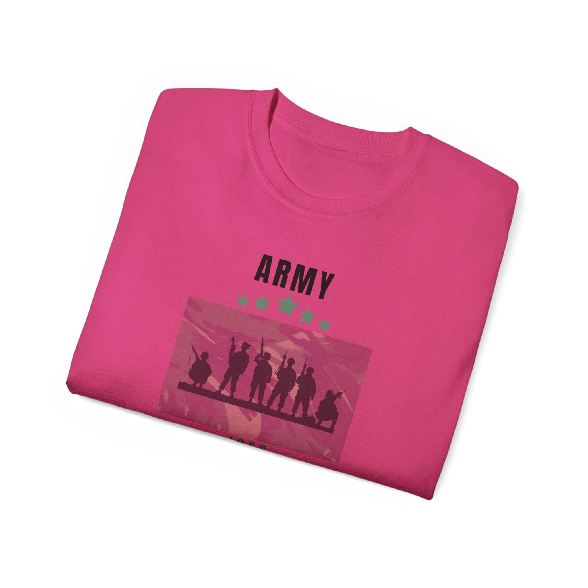 Army Joes Graphic Tee — Military Silhouette Veterans T‑Shirt