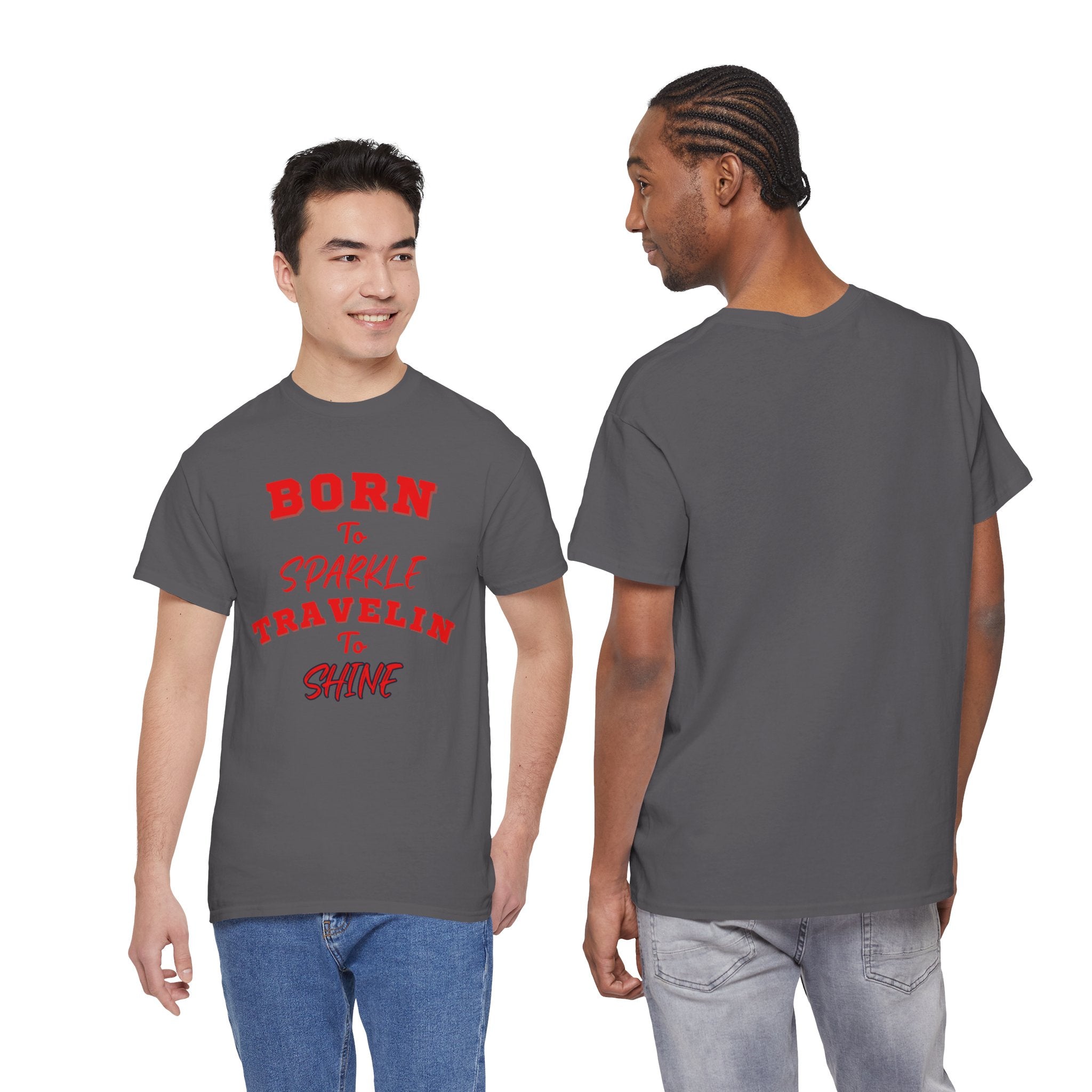 Traveling and shining T‑Shirt — Adventure Graphic Tee