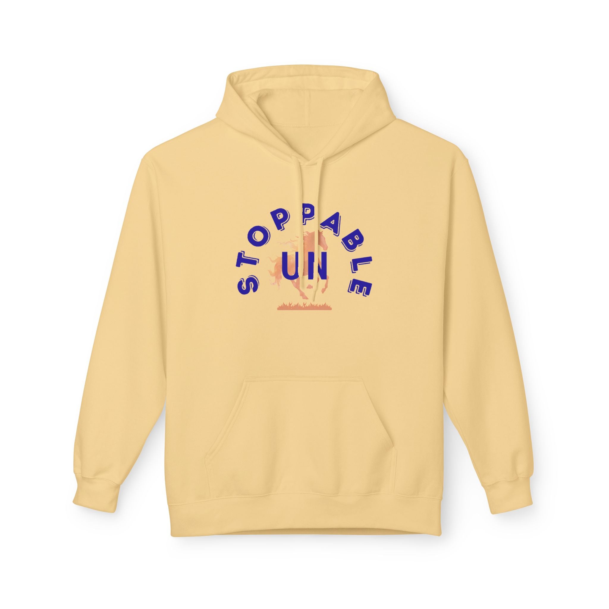 Unstoppable Graphic Hoodie — Motivational Pullover