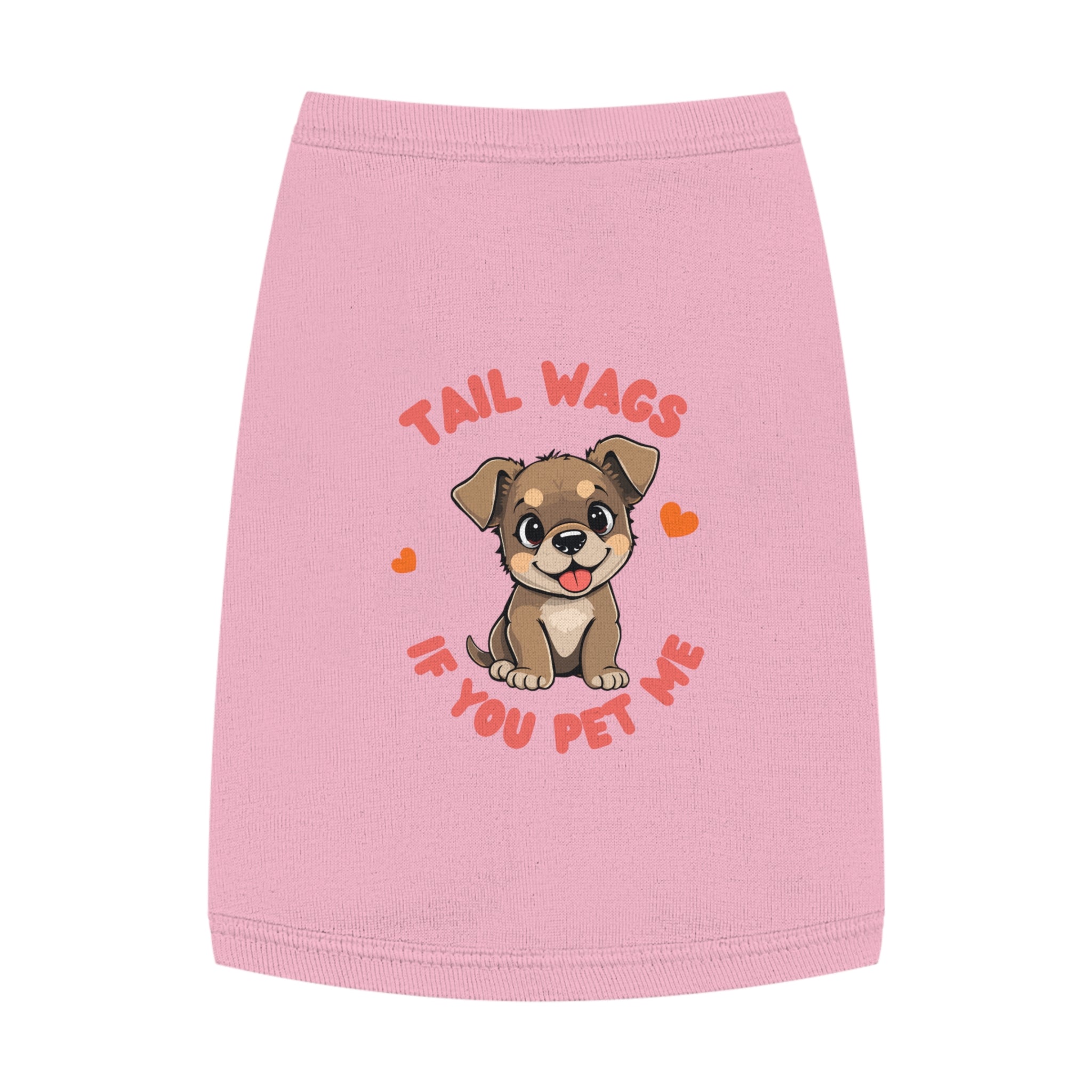 "Tail Wags...pet me" Pet Tank Top
