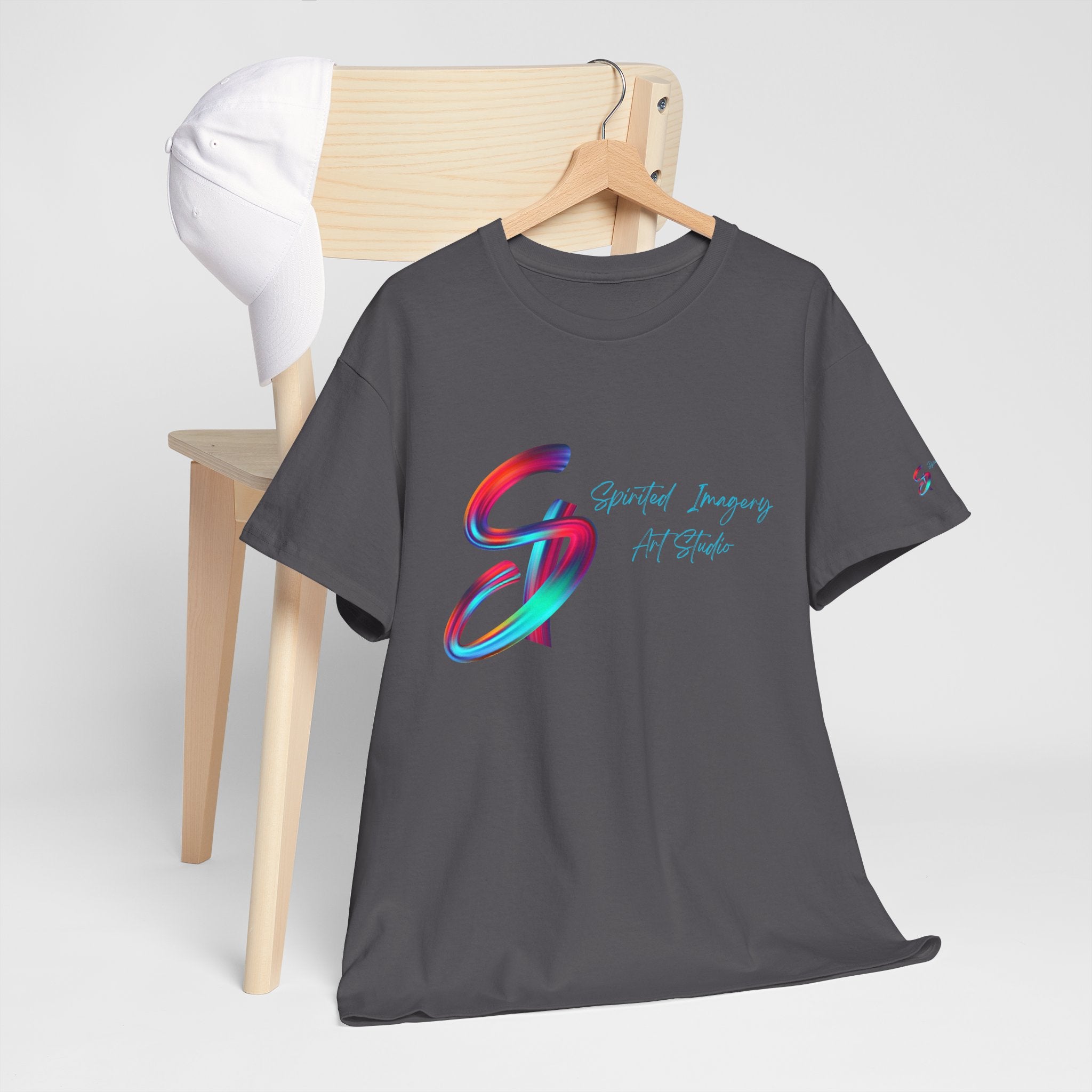 Spirited Imagery Logo Tee — Branded Graphic Cotton T-Shirt