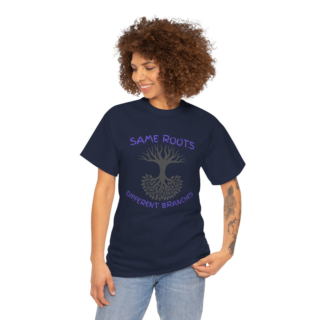Different But Always Family T-Shirt — Matching Family Quote Tee