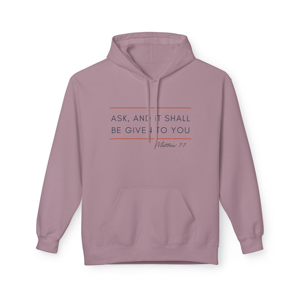 Minimalist Inspirational Hoodie — “As An Individual Be Uniquely You”