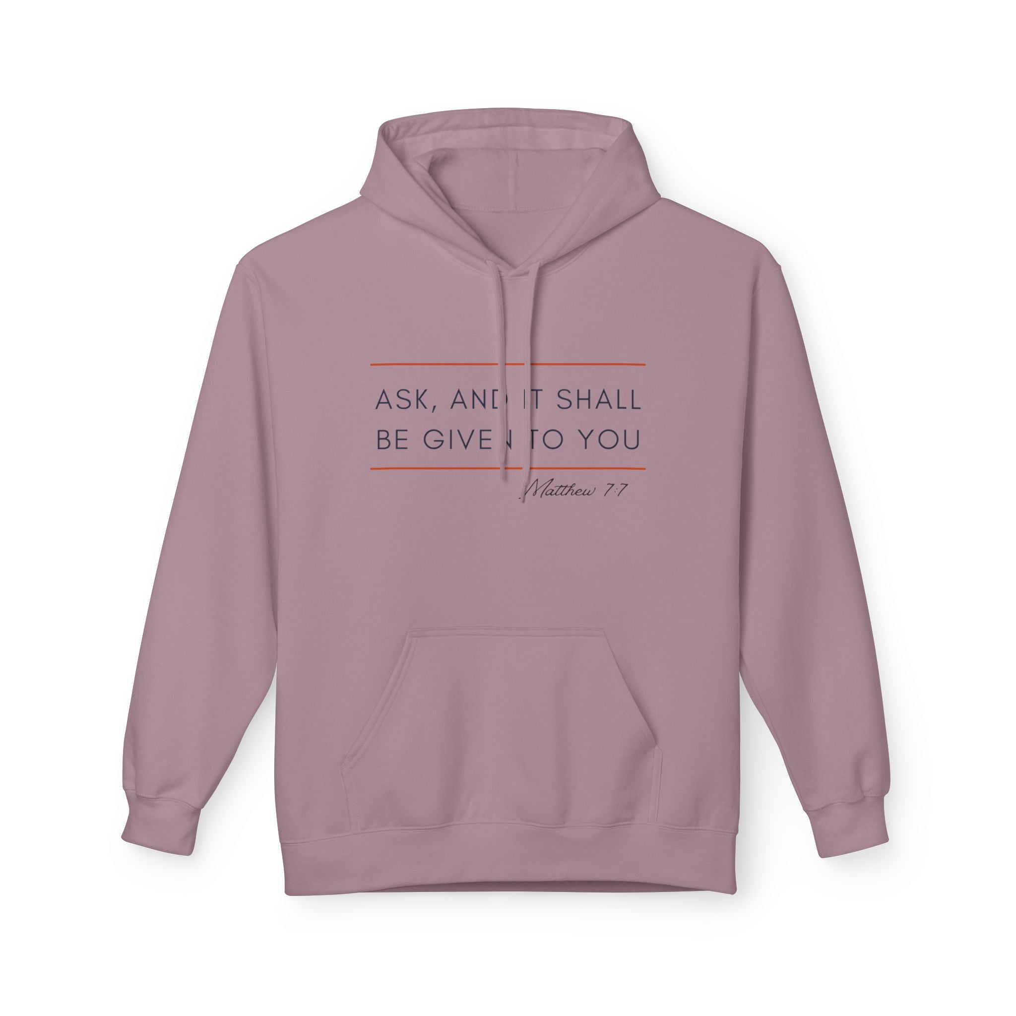 Minimalist Inspirational Hoodie — “As An Individual Be Uniquely You”