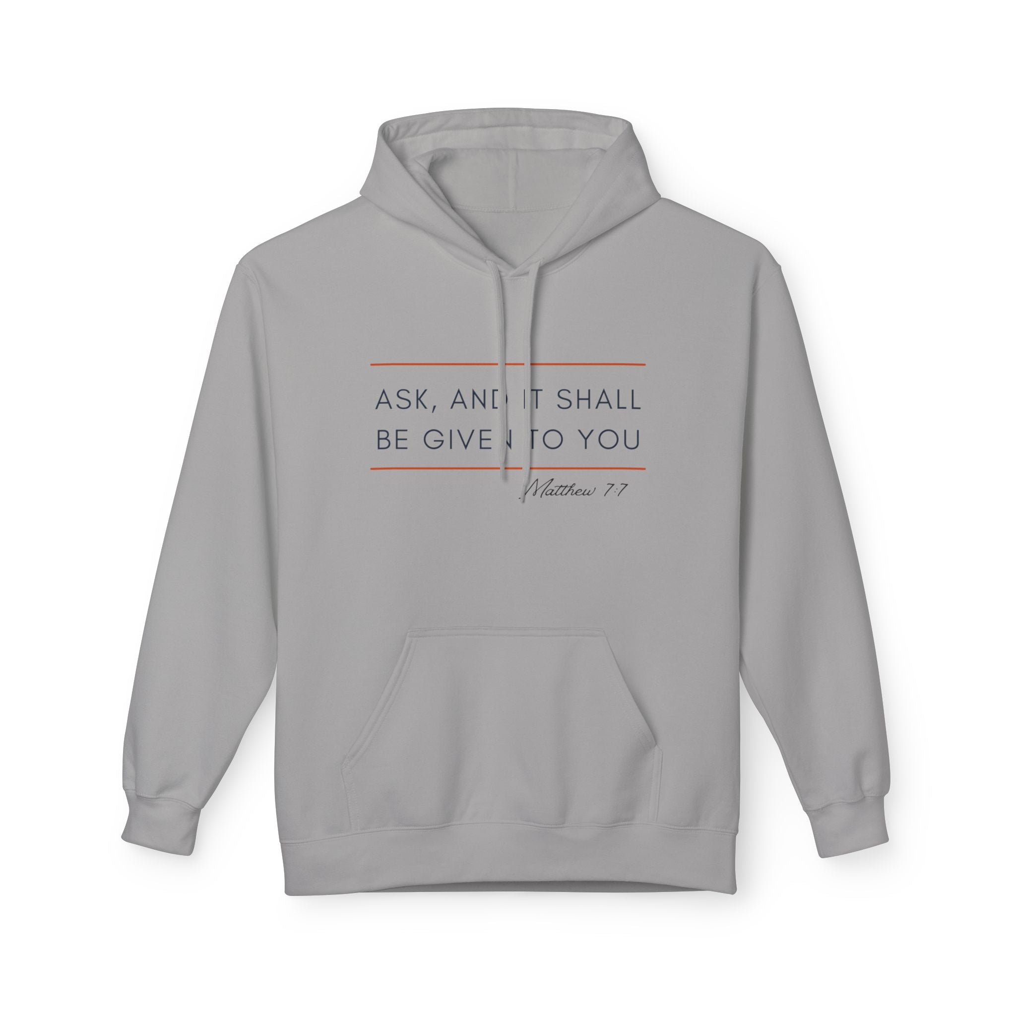 Minimalist Inspirational Hoodie — “As An Individual Be Uniquely You”