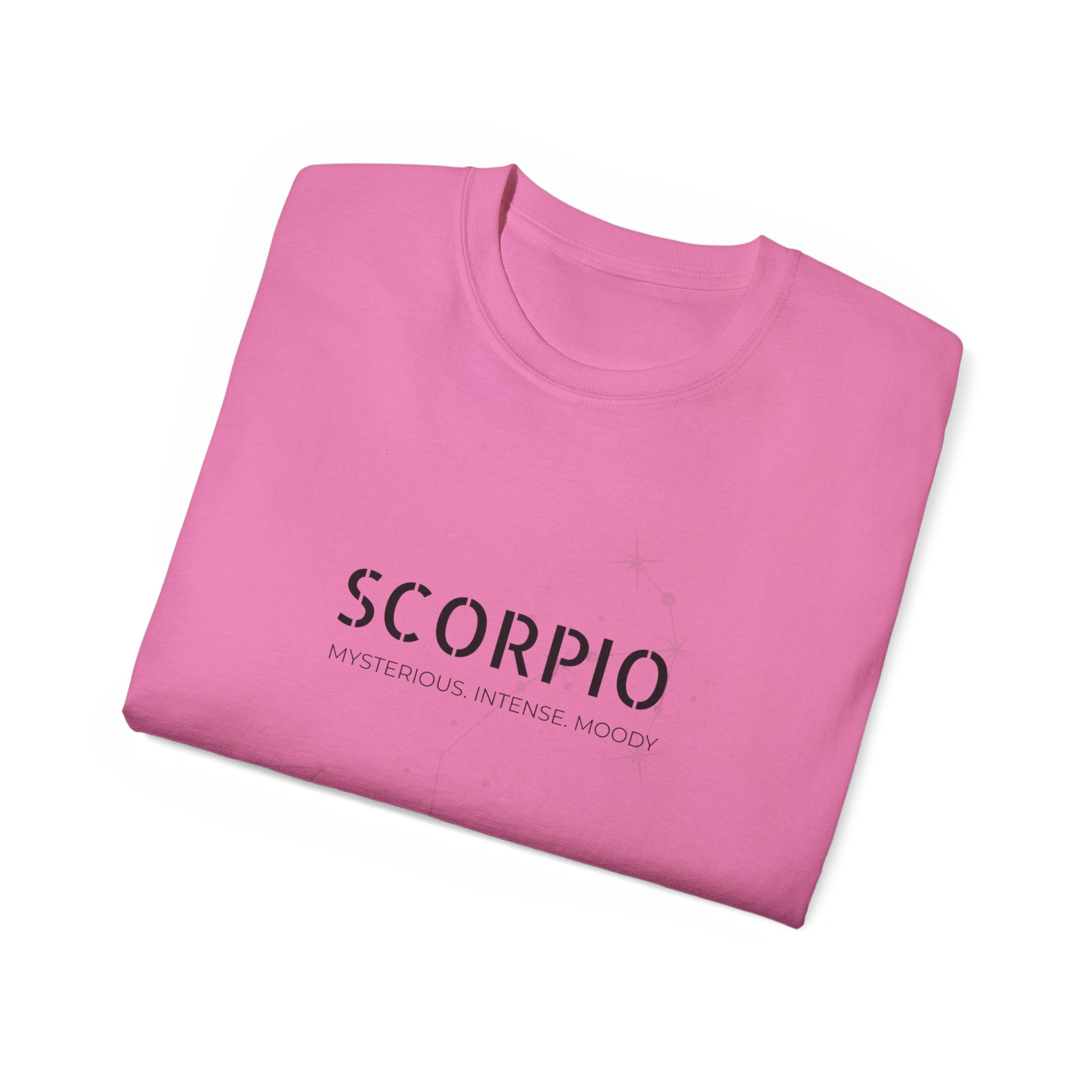 Scorpio Zodiac Tee — Minimal Scorpio Constellation T-Shirt