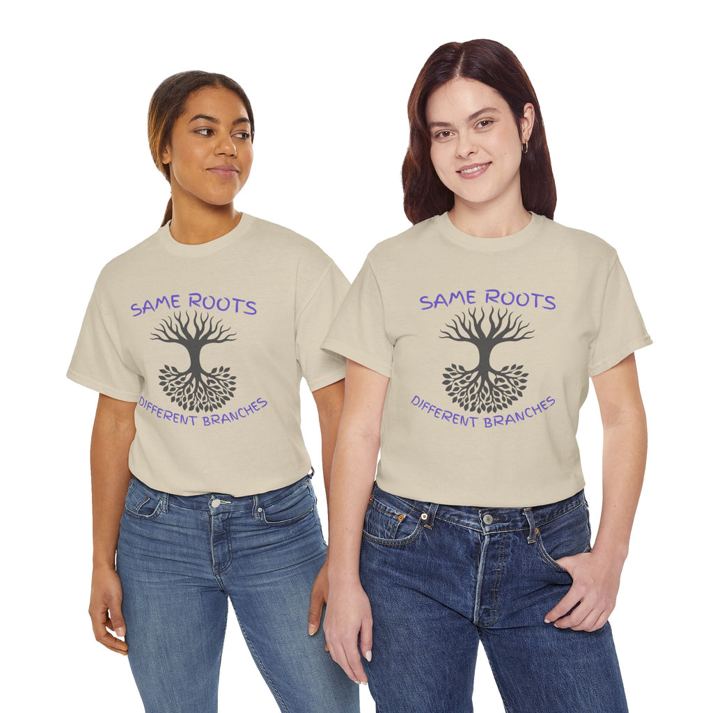 Different But Always Family T-Shirt — Matching Family Quote Tee