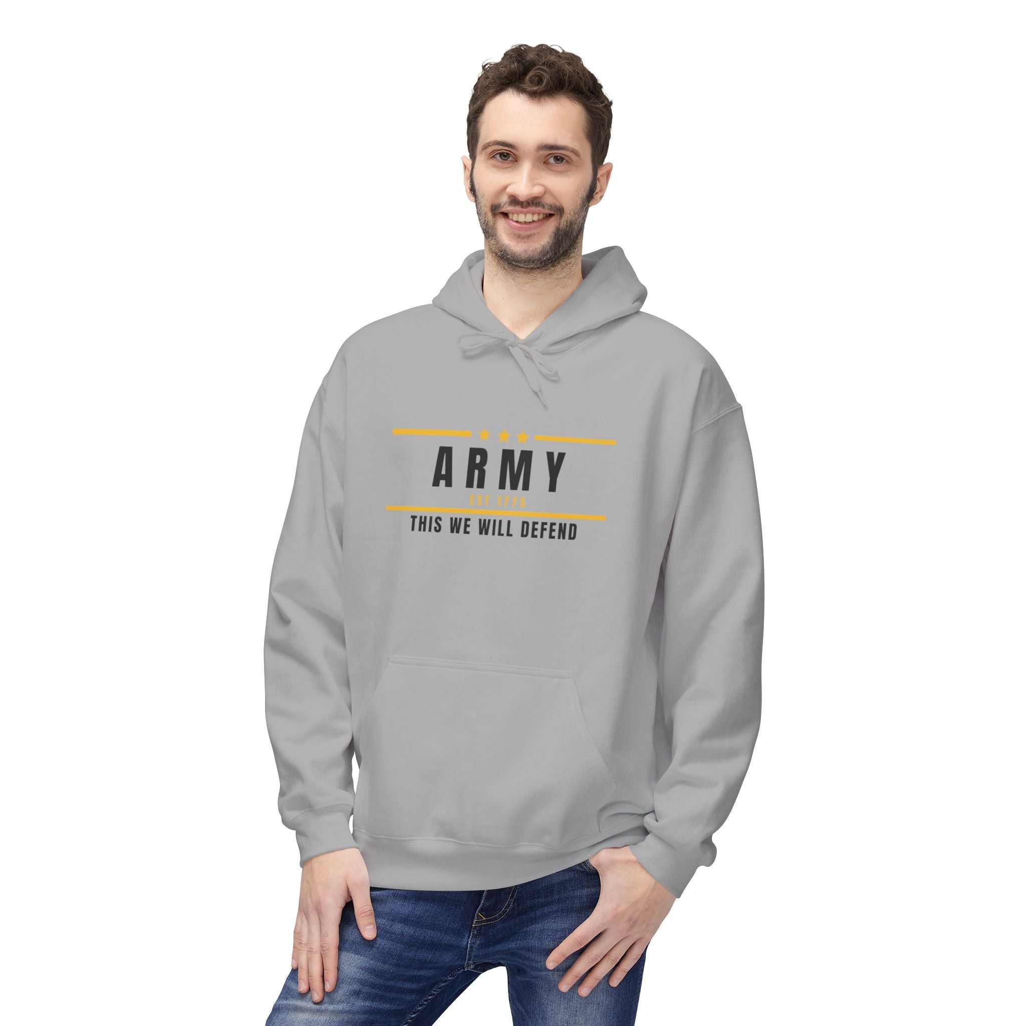 Army Hoodie — "This We Will Defend" Military Tribute Pullover