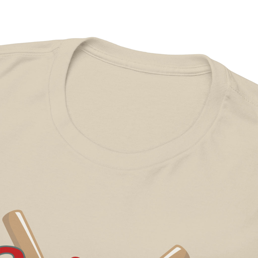 Softball Mom T‑Shirt — Retro Crossed Bats & Ball Tee for Proud Moms